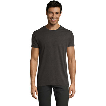 Sols  T-Shirt Camiseta IMPERIAL FIT color Antracita-100% algodón günstig online kaufen