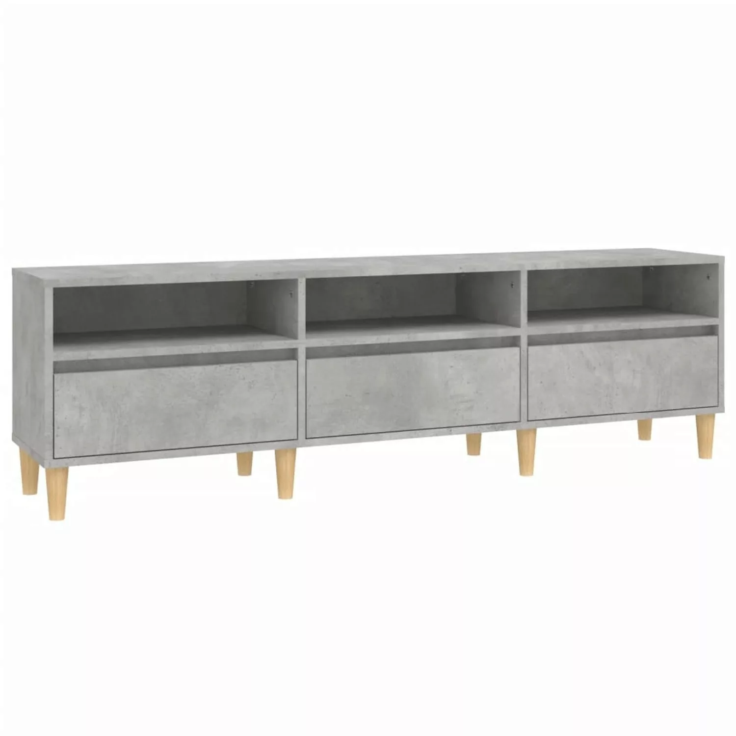 Vidaxl Tv-schrank Betongrau 150x30x44,5 Cm Holzwerkstoff günstig online kaufen