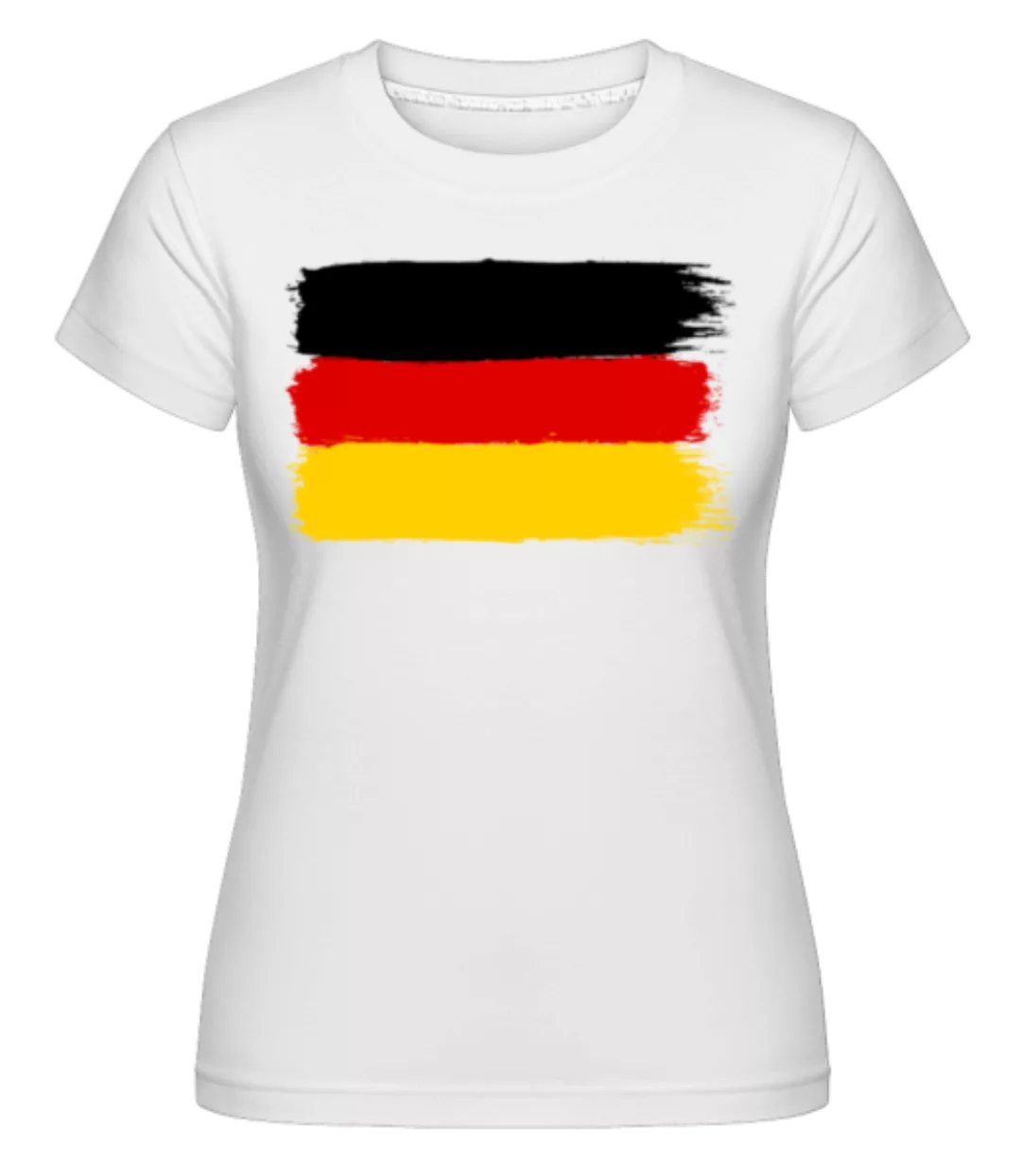 Länder Flagge Deutschland · Shirtinator Frauen T-Shirt günstig online kaufen