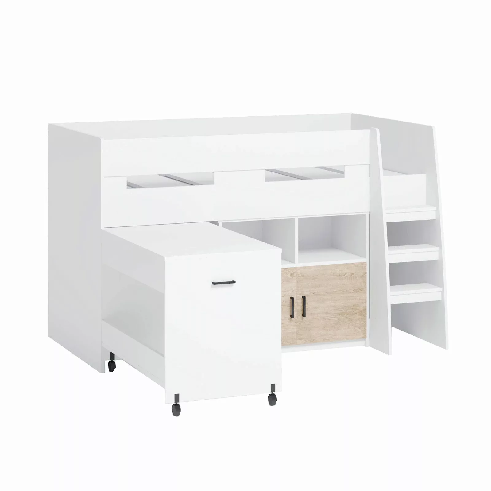HTI-Living Hochbett Hochbett Luisa weiß (Stück, günstig online kaufen