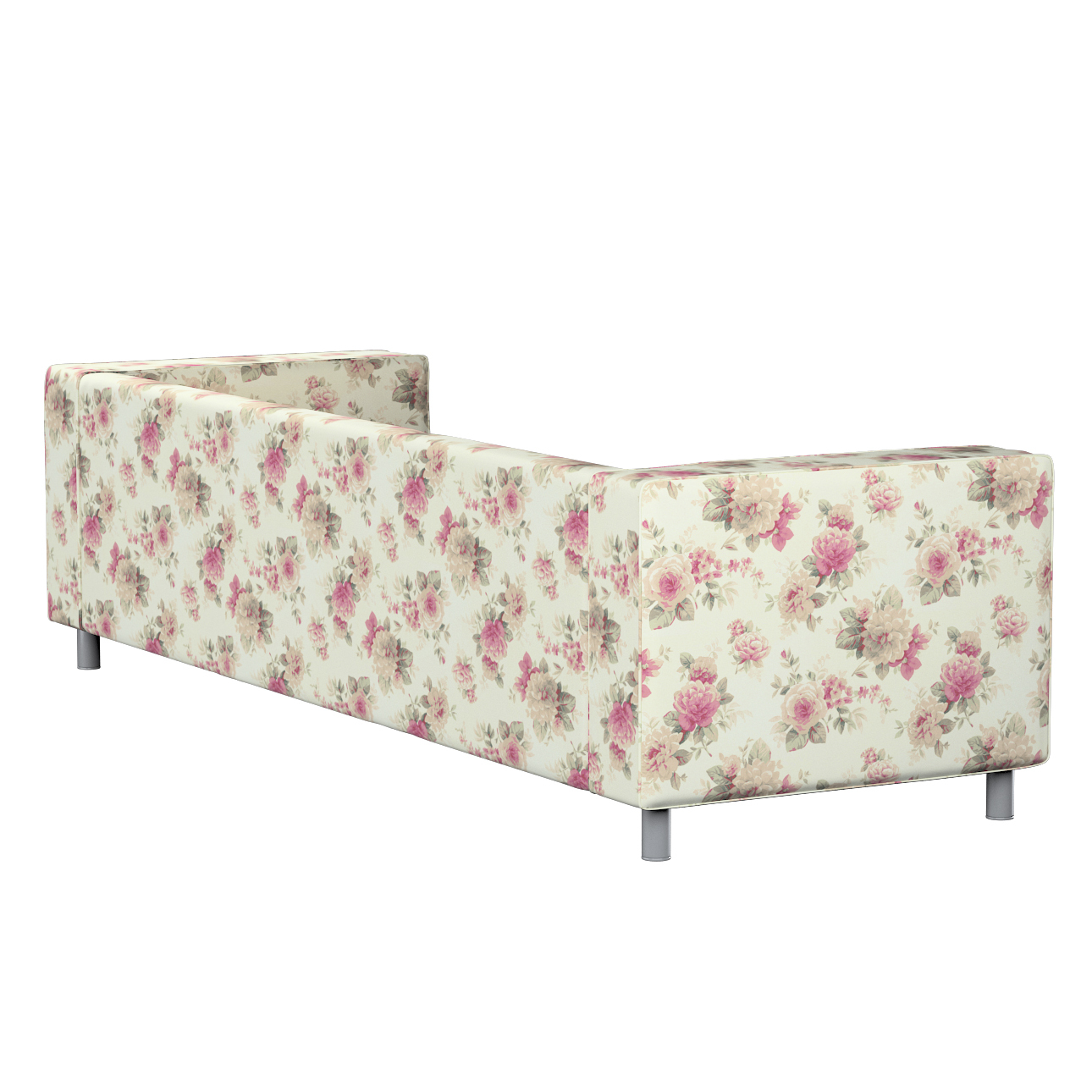 Bezug für Klippan 4-Sitzer Sofa, beige- rosa, Bezug für Klippan 4-Sitzer, L günstig online kaufen