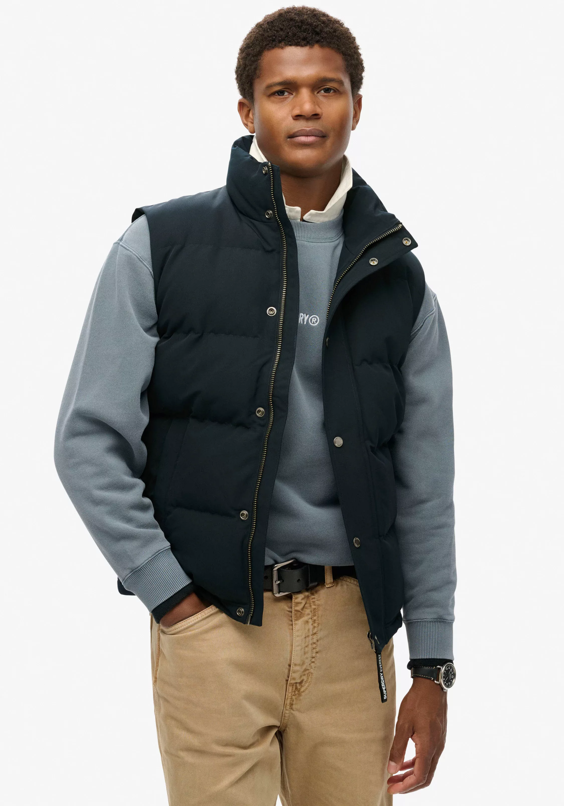 Superdry Steppweste "NON HOODED EVEREST GILET" günstig online kaufen