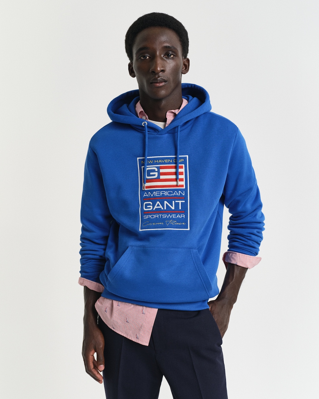 Gant Hoodie GRAPHIC SWEAT HOODIE Grafische GANT-Stickerei auf der Brust günstig online kaufen