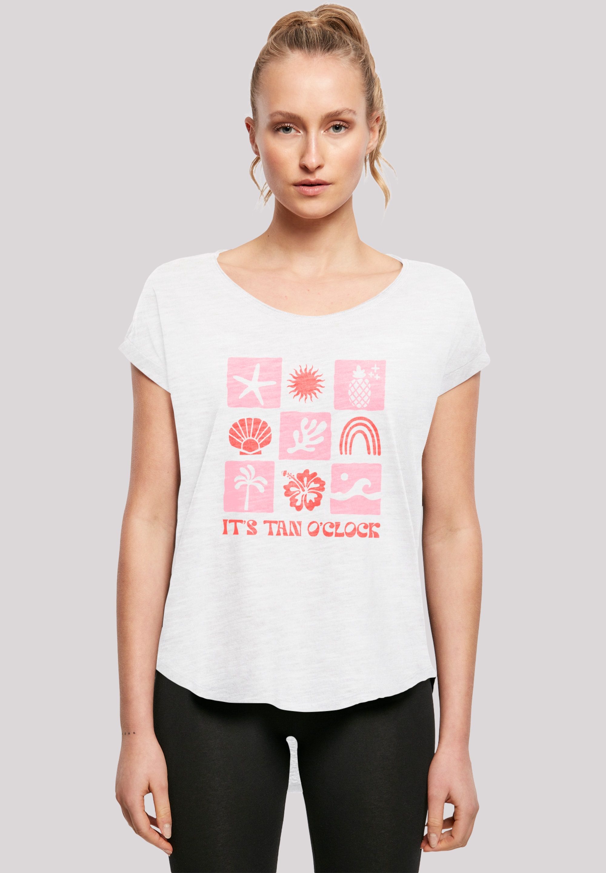 F4NT4STIC T-Shirt "Its Tan O Clock", Premium Qualität günstig online kaufen