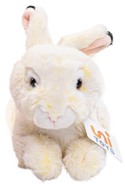 Uni-Toys Kuscheltier Kaninchen - rosa/gelb - superweich - 24 cm - Plüsch-Ha günstig online kaufen
