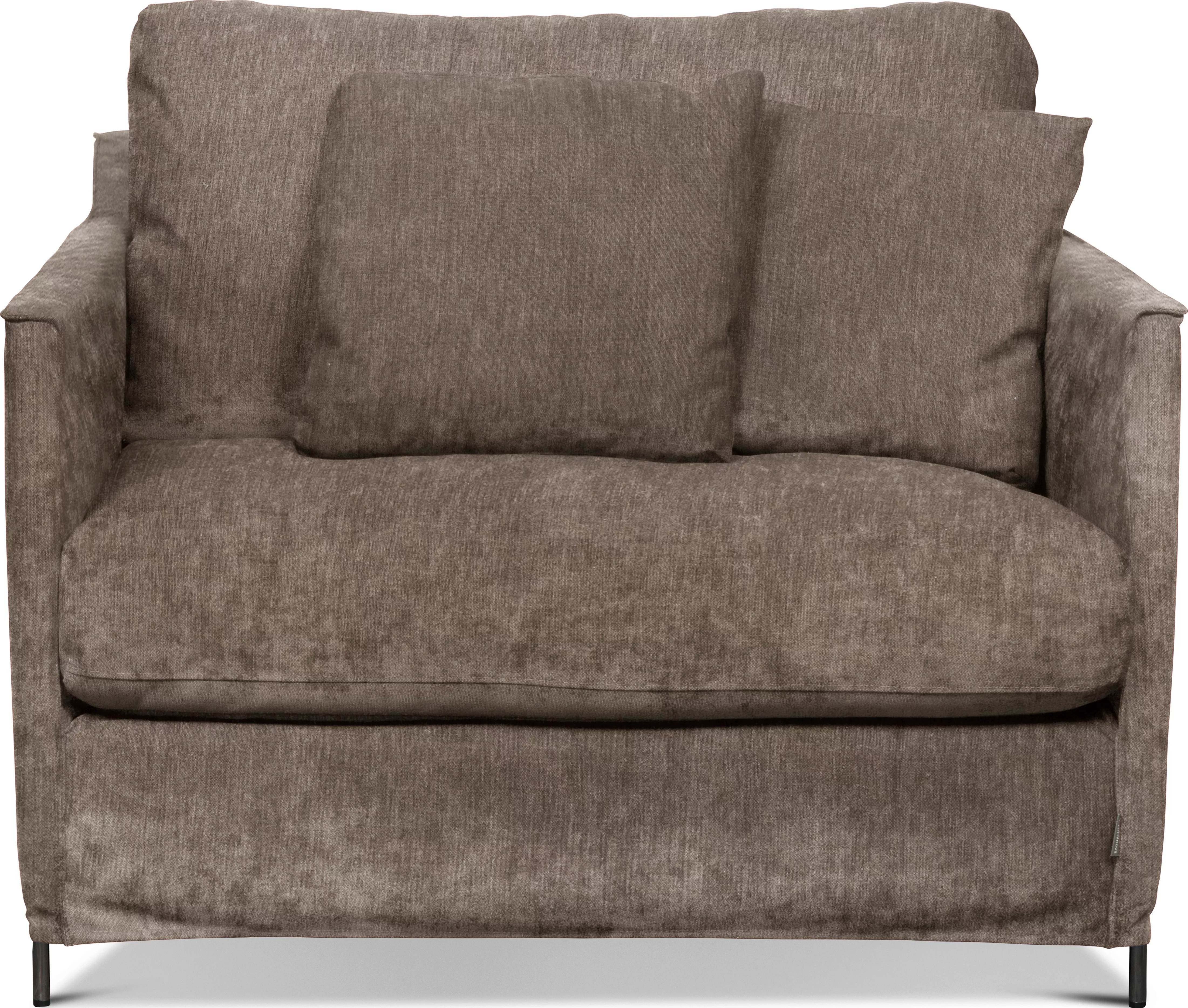 furninova Loveseat "Petito", abnehmbarer Hussenbezug, alle Kissen mit Feder günstig online kaufen