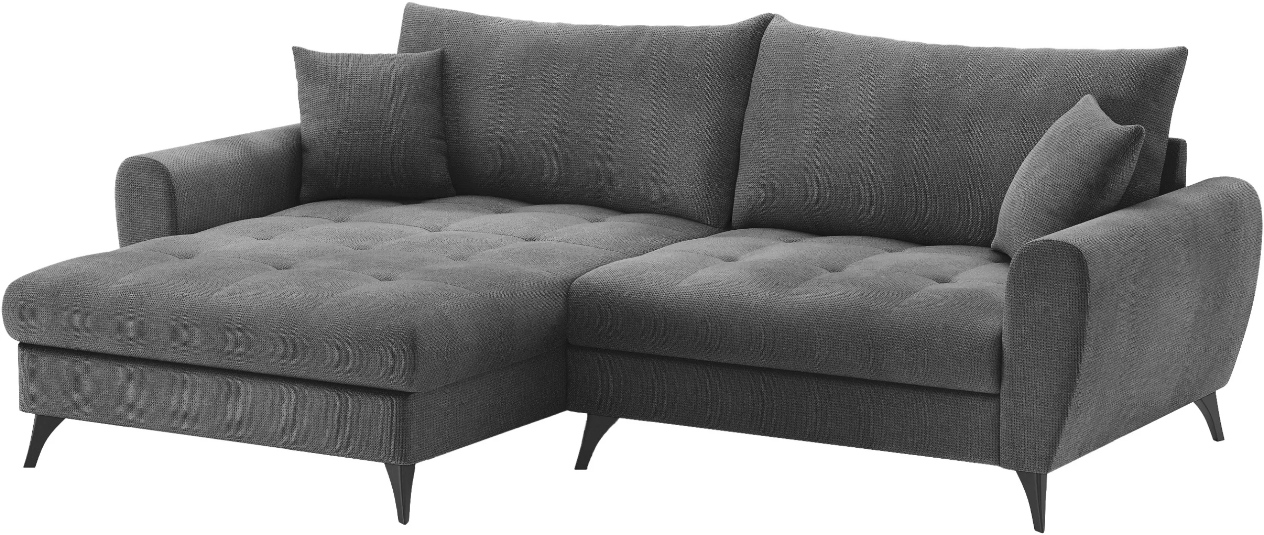 Mr. Couch Ecksofa "Blackburn II, L-Form", Mit Kaltschaumpolsterung bis 140 günstig online kaufen