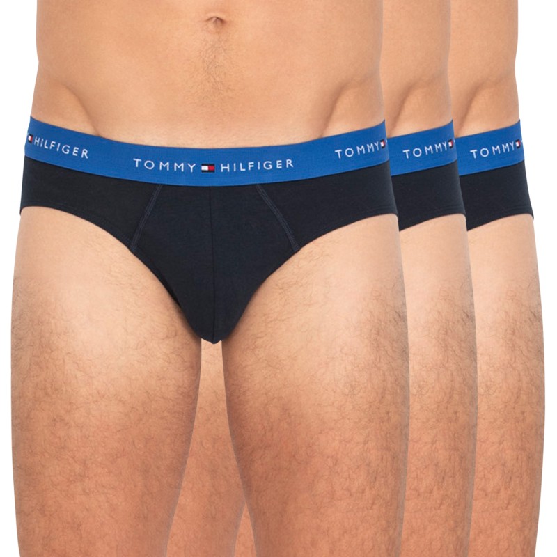 Tommy Hilfiger 3-er Set Slips Blau günstig online kaufen