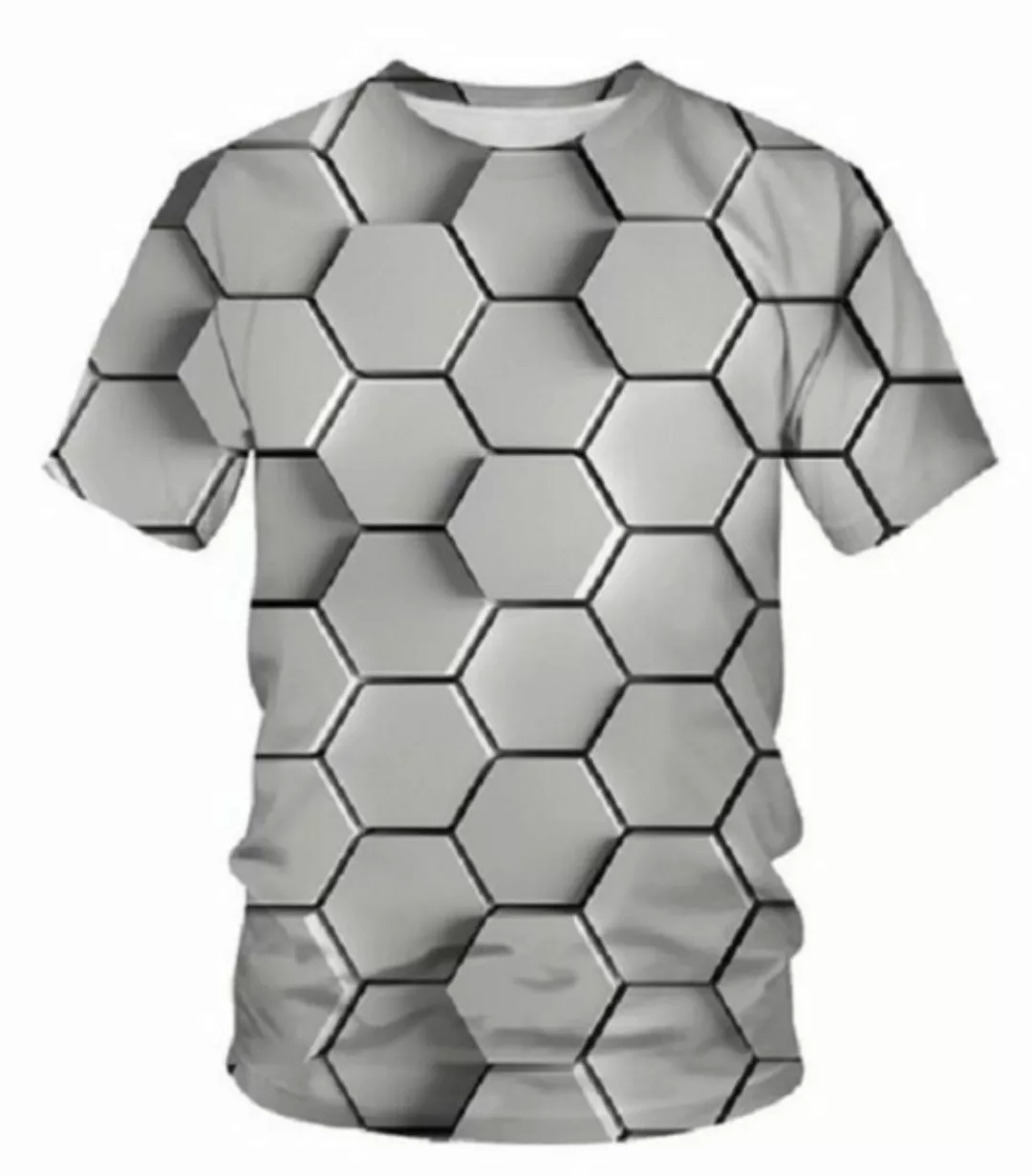 Tinisu T-Shirt 3D-Druck T-Shirt (Unisex/rundhals) - Atmungsaktiv - Sport + günstig online kaufen