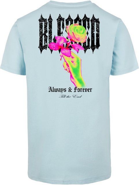 Mister Tee T-Shirt Blessed Rose Tee Ocean günstig online kaufen