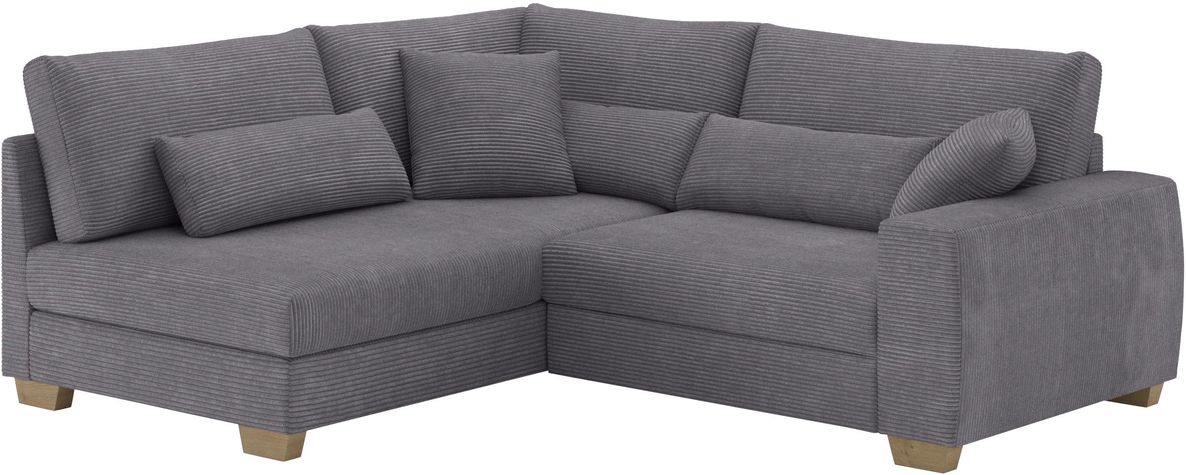 Mr. Couch Ecksofa "Helena L-Form, bis 140 kg belastbar", mit Taschenfederke günstig online kaufen