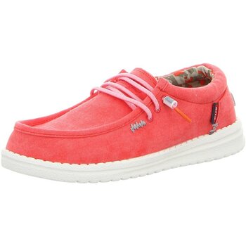 Fusion  Damenschuhe Schnuerschuhe Emma washed canvas chilli günstig online kaufen