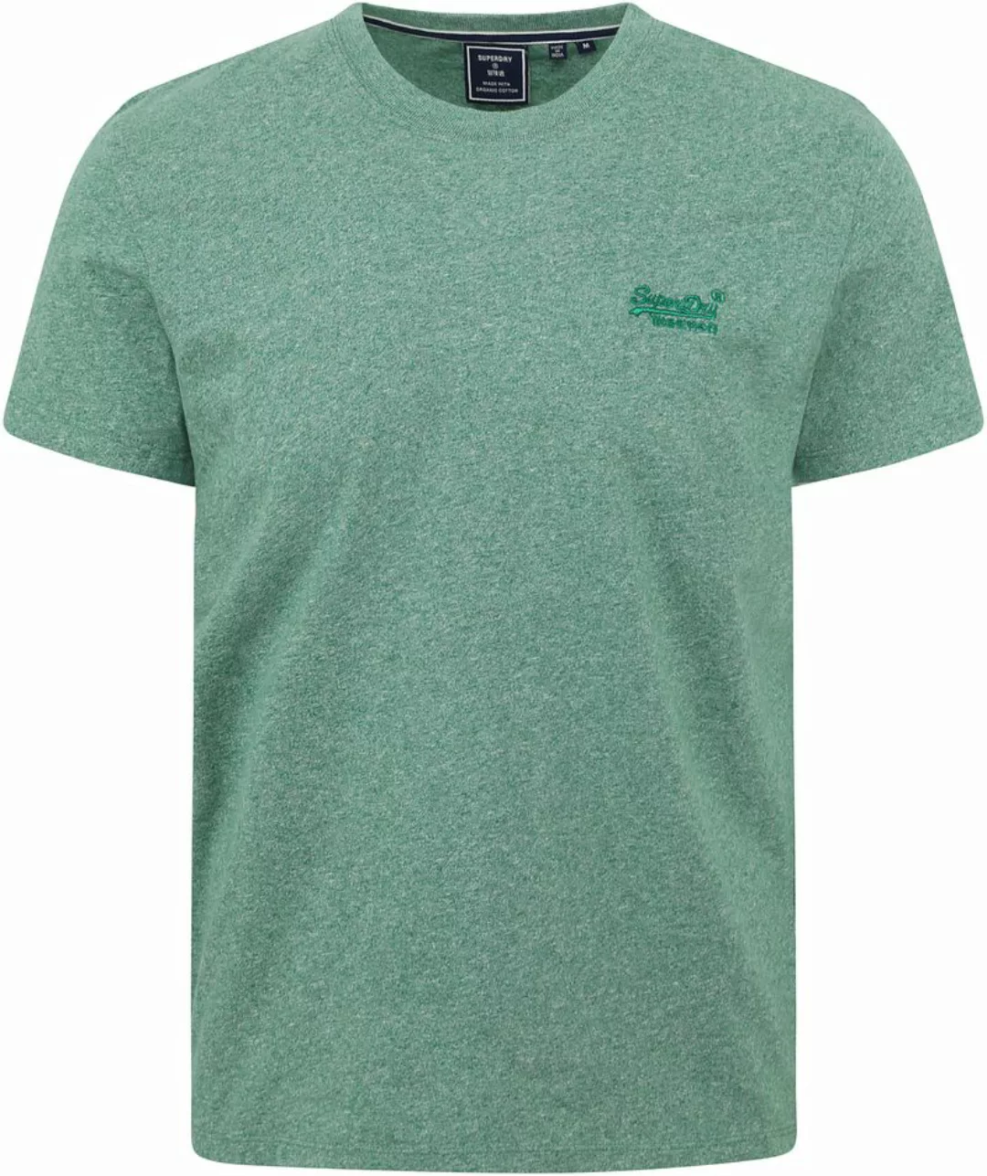 Superdry Classic T Shirt Grün - Größe XXL günstig online kaufen