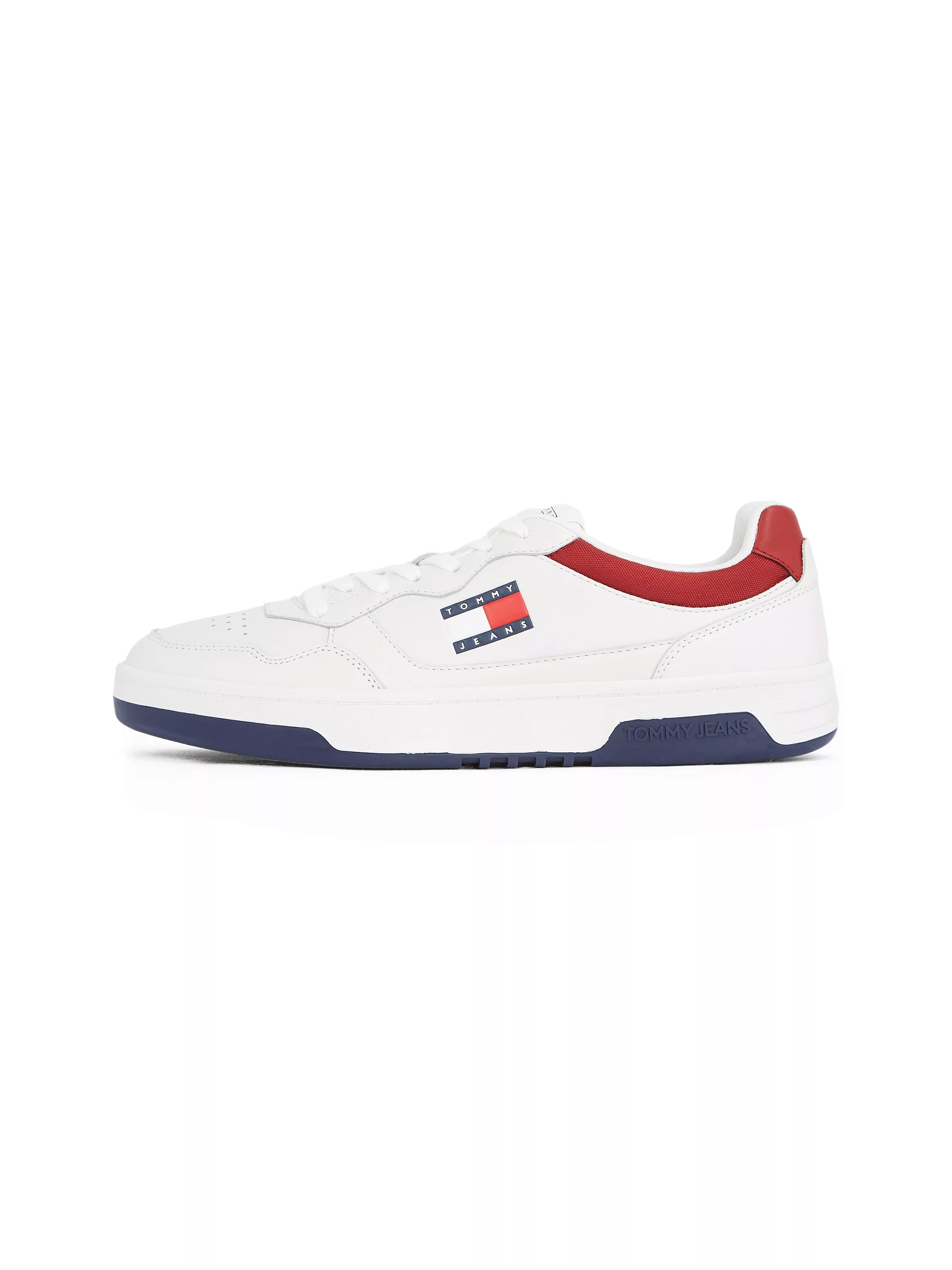 Tommy Jeans Plateausneaker "(NEW) TJM CUPSOLE LEATHER ESS", Freizeitschuh, günstig online kaufen