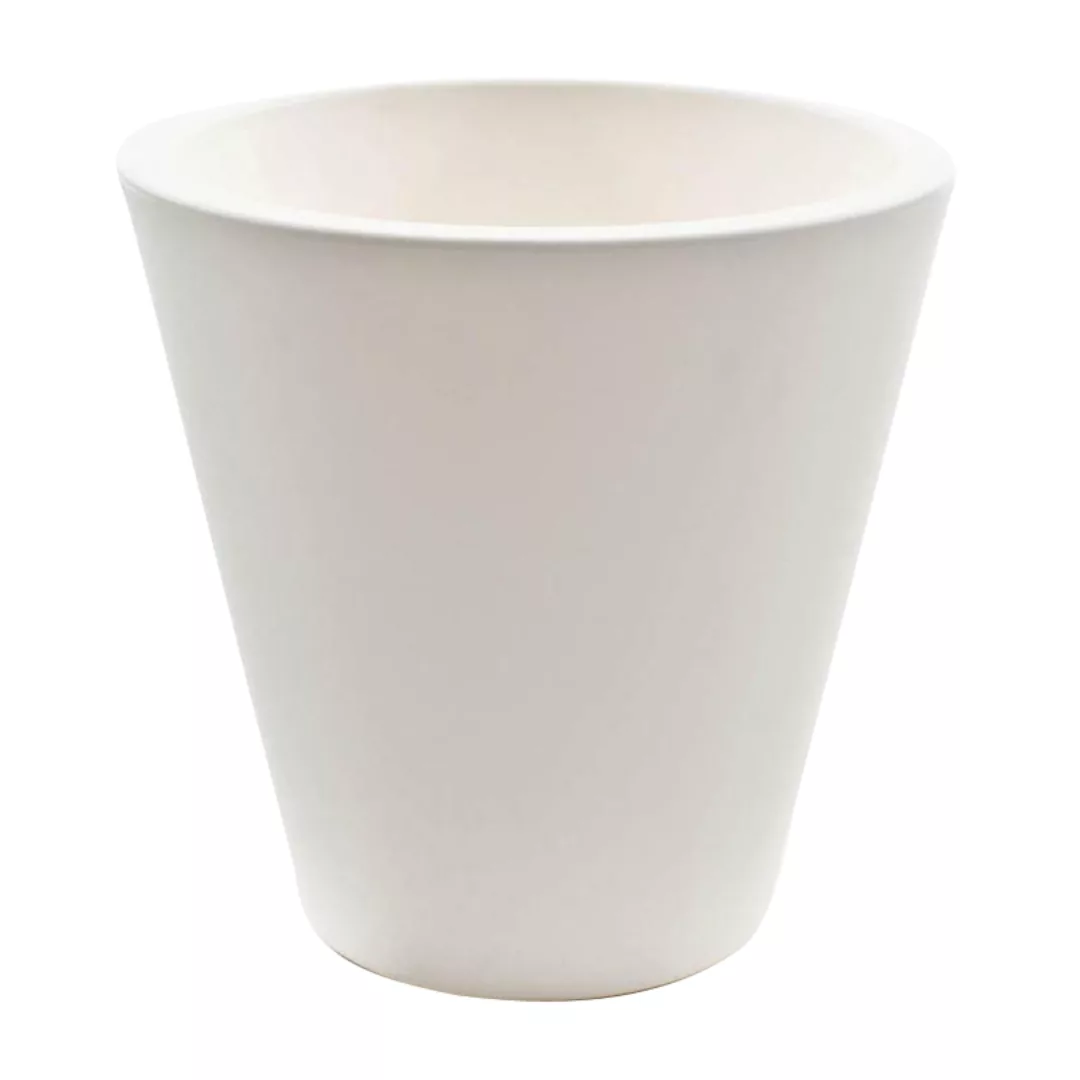 Serralunga - New Pot Vase/Pflanzgefäß Ø 60cm - weiß/matt/H x Ø 60x60cm günstig online kaufen