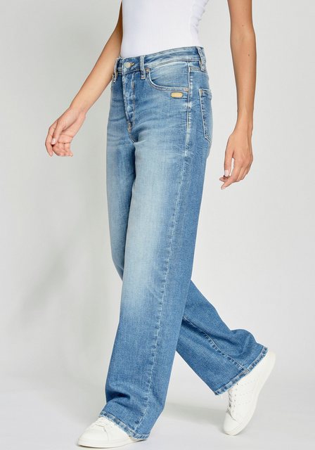 GANG Weite Jeans - Comfort Straight Fit Jeans 94JUL - soft Denim günstig online kaufen