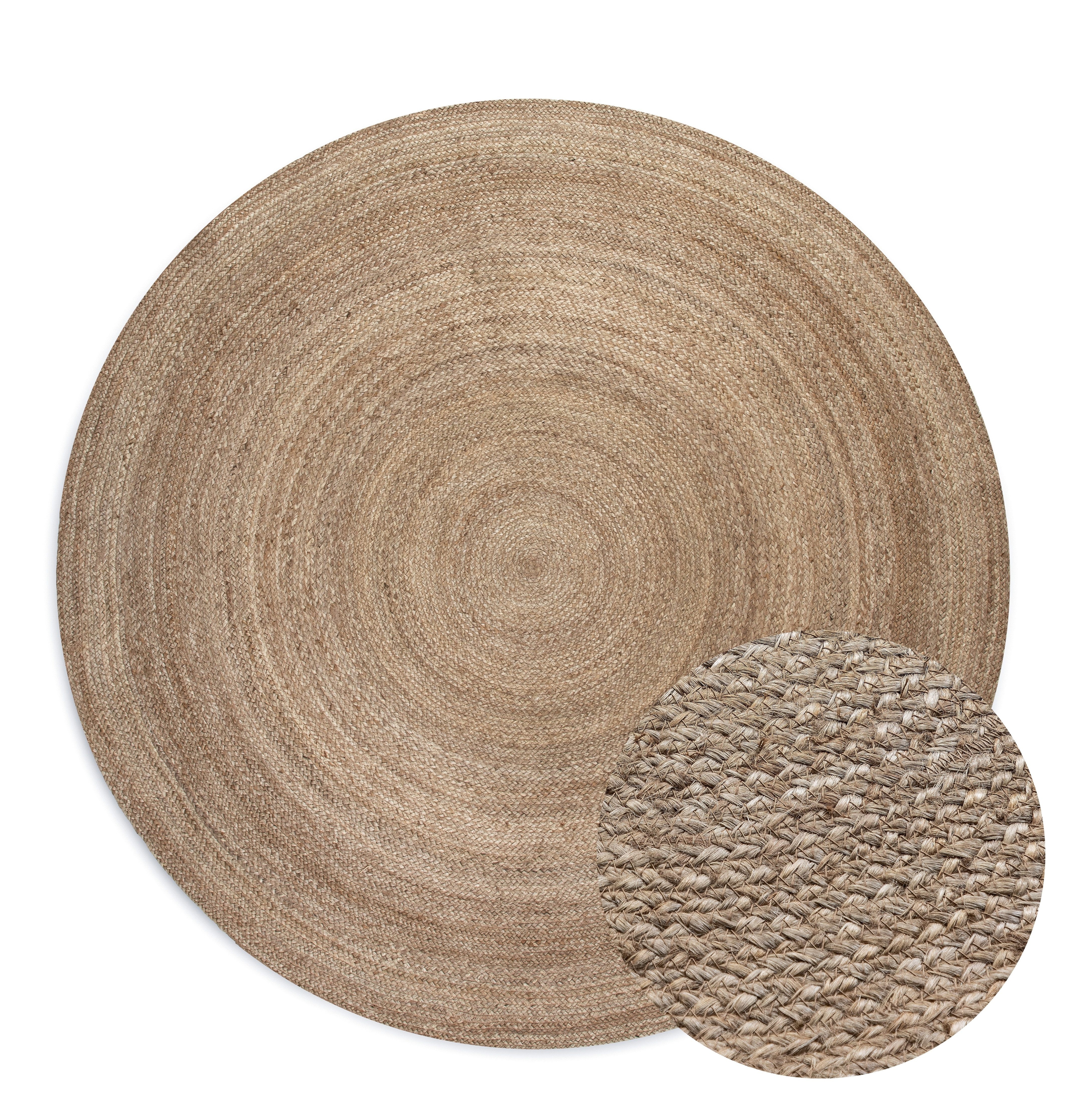 HANSE Home Teppich Rangpur Juteteppich, rund, günstig online kaufen