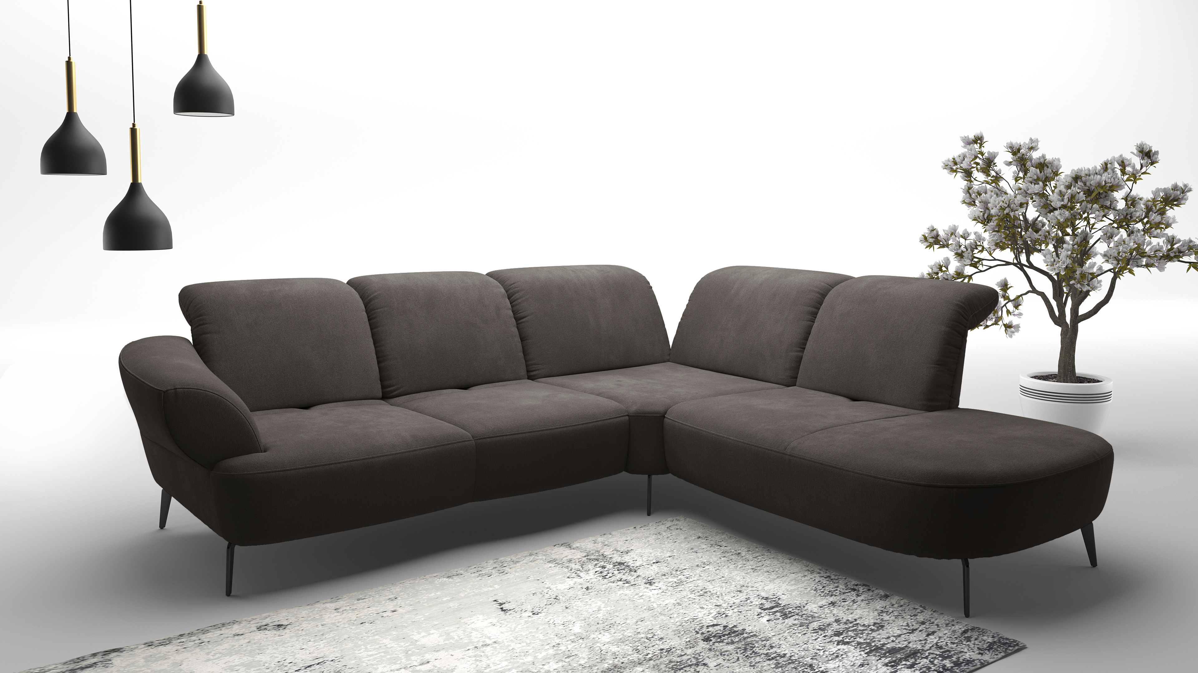 sit&more Ecksofa "Dance, L-Form, inkl. Sitztiefenverstellung", inkl. Click& günstig online kaufen