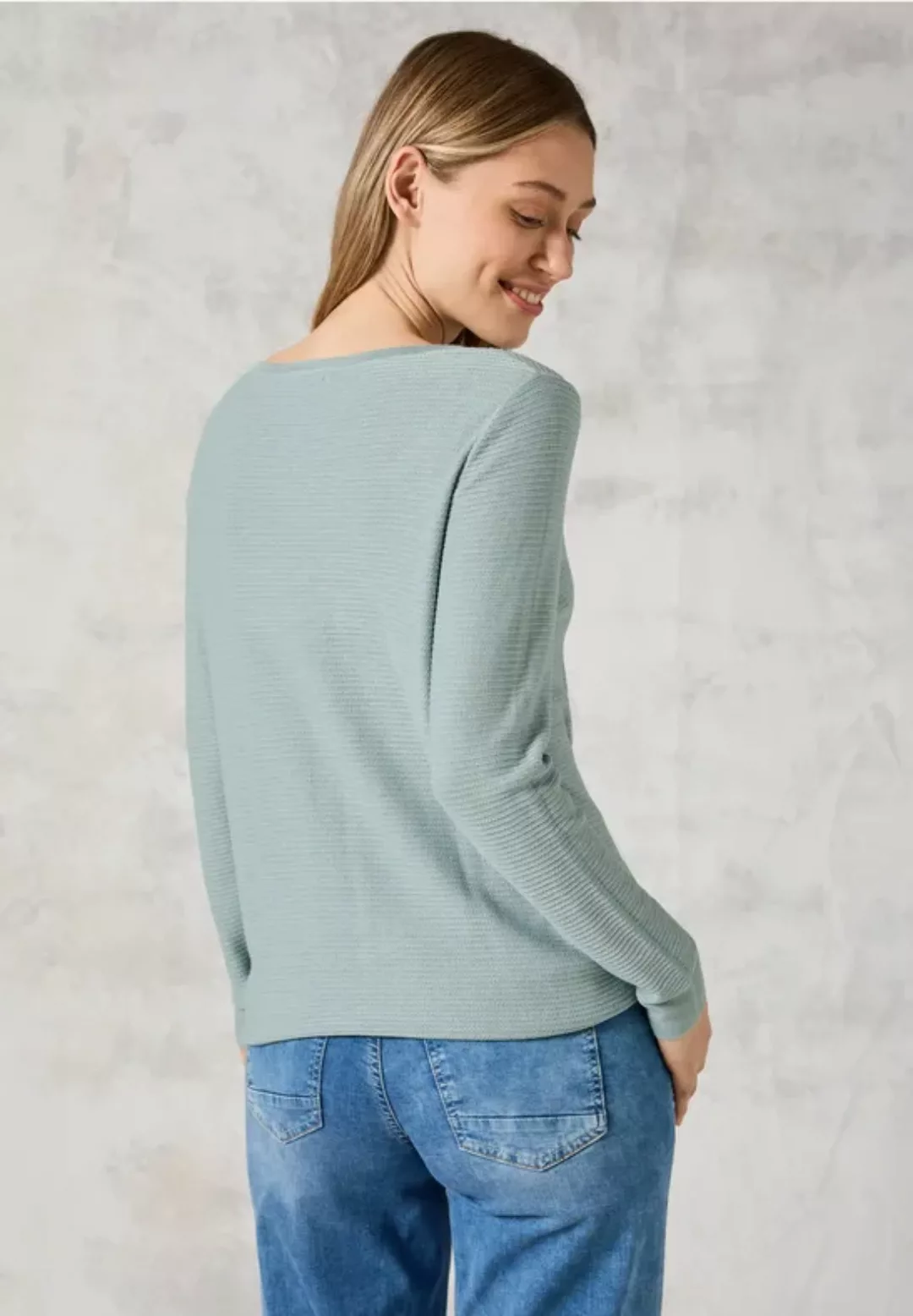 Cecil Strickpullover, mit Strick-Detail günstig online kaufen