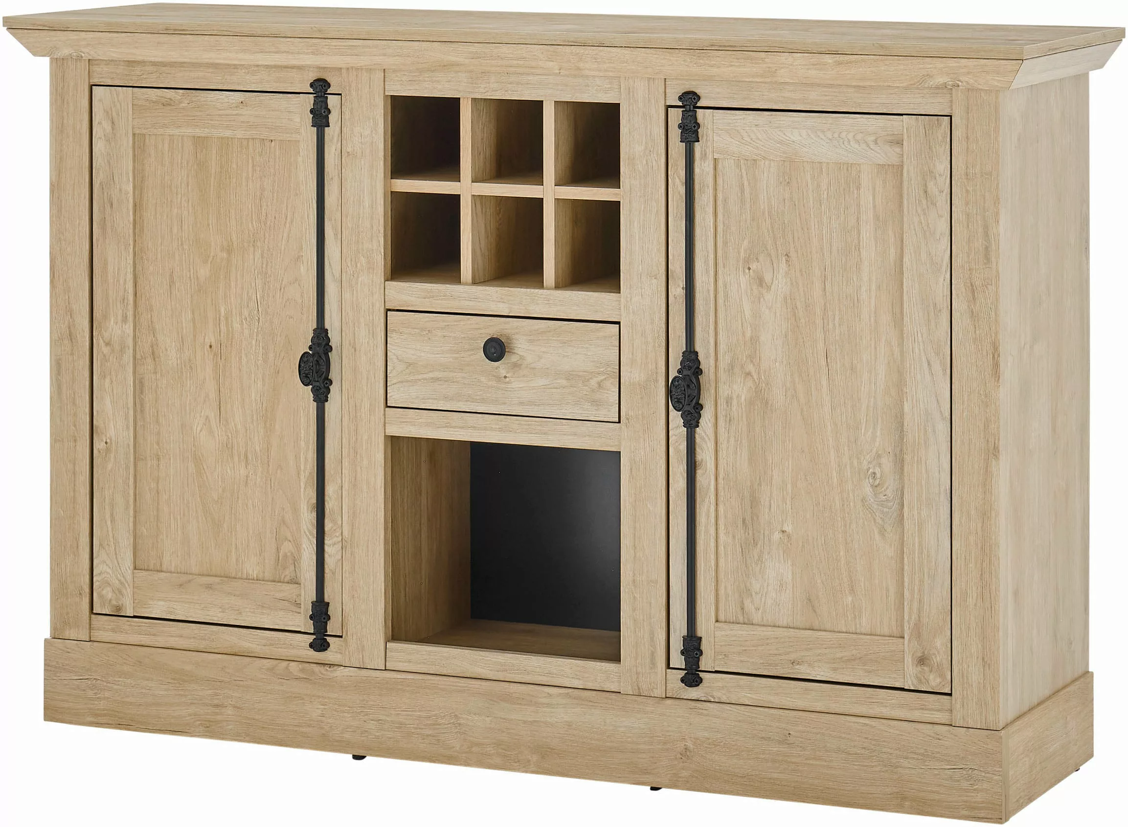 Home affaire Highboard "CORNWALL", (1 St.), in moderner Trendfarbe, Breite günstig online kaufen