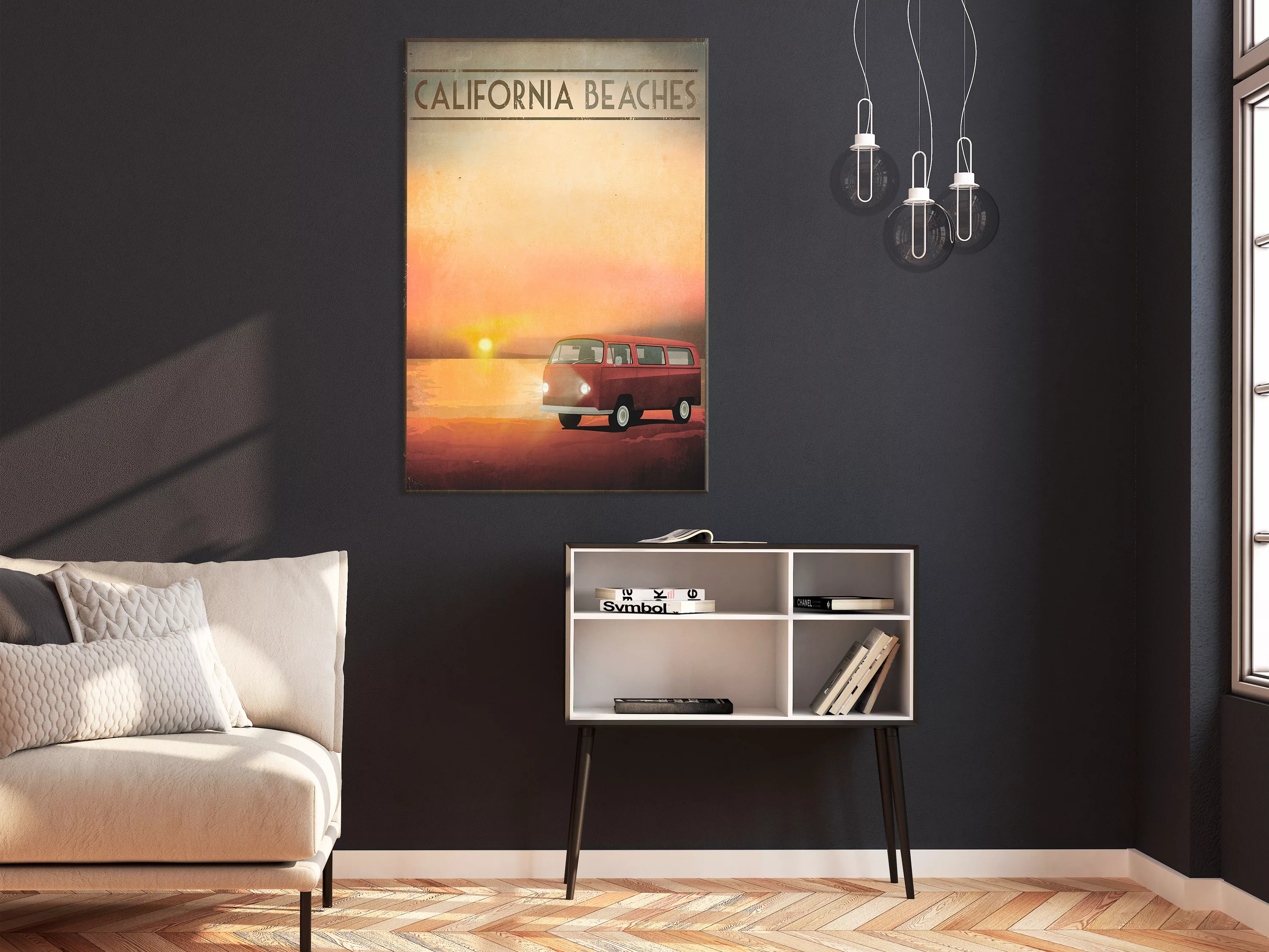 Wandbild - California Beaches (1 Part) Vertical günstig online kaufen