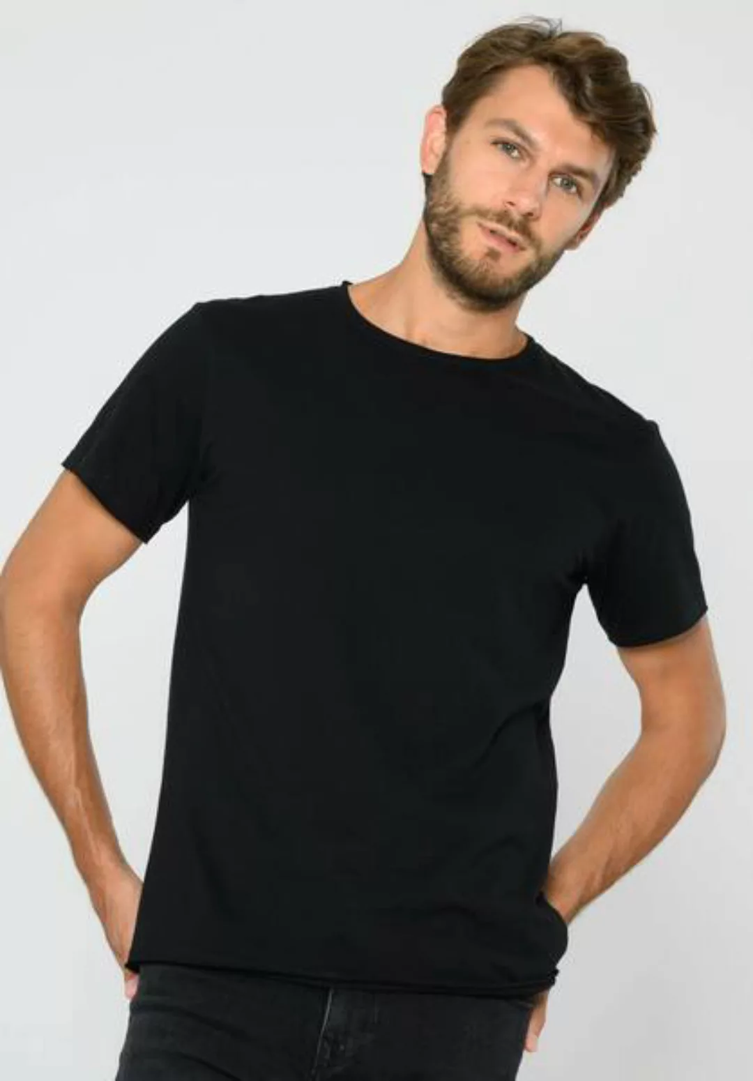 Herren T-shirt Aus Biobaumwolle günstig online kaufen