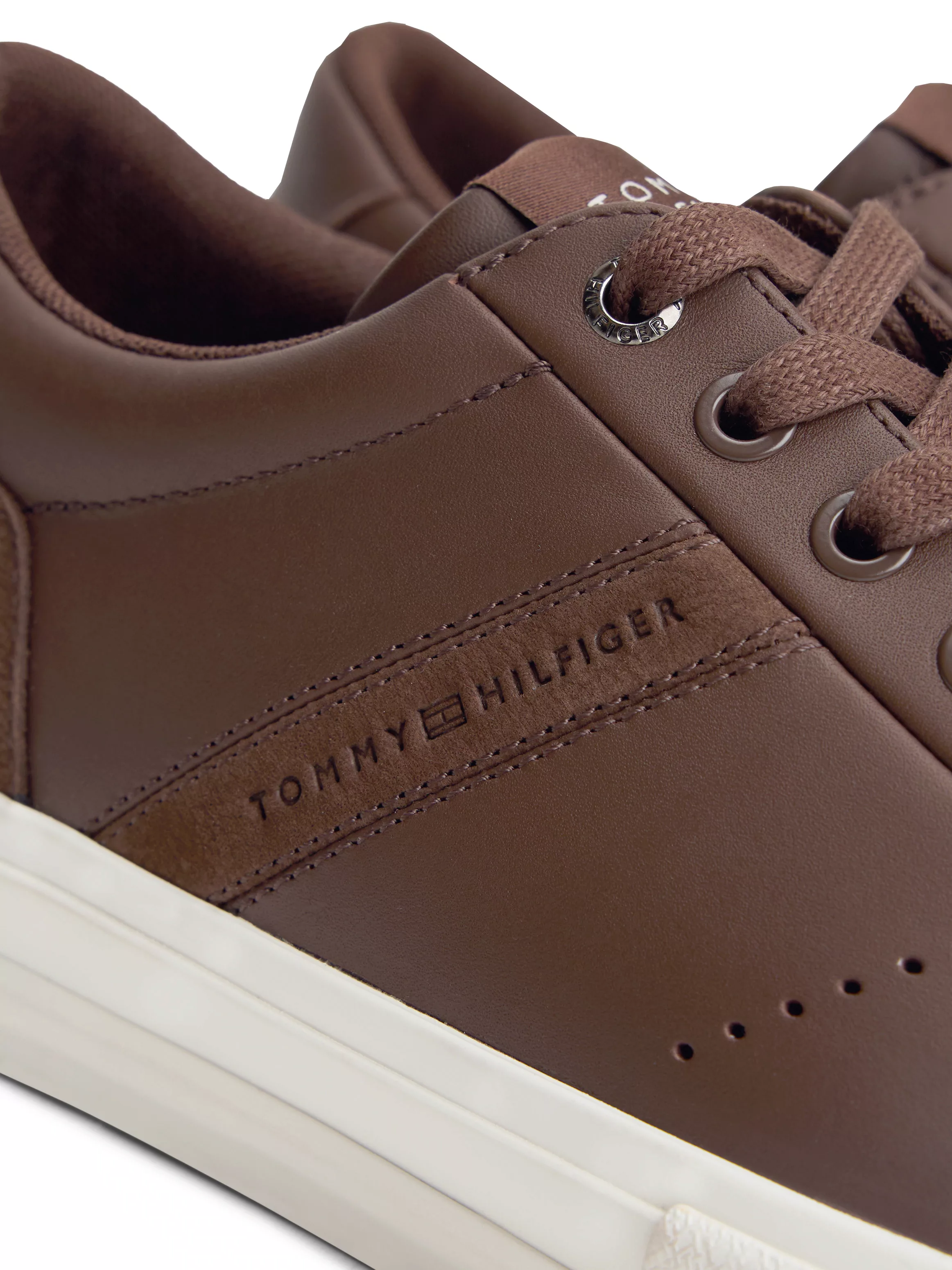 Tommy Hilfiger Sneaker "TH HI VULC LTH STREET", Freizeitschuh, Halbschuh, S günstig online kaufen