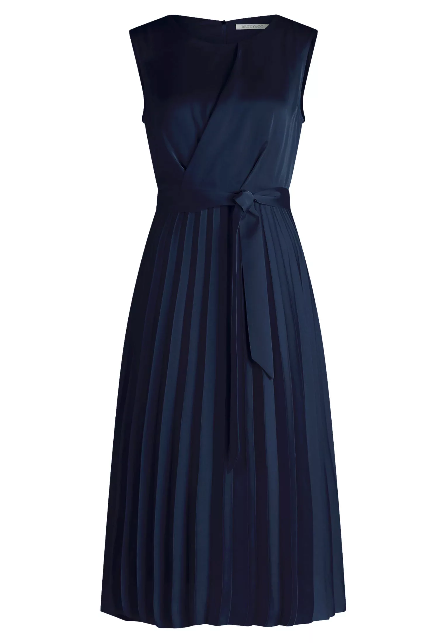 Betty&Co Chiffonkleid Betty & Co Chiffonkleid mit Plissee Plissee günstig online kaufen