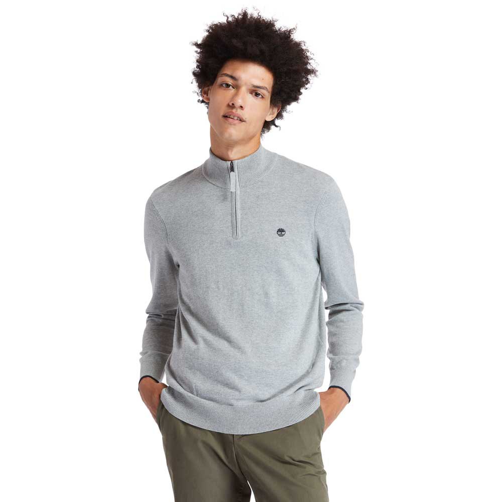 Timberland Williams River 12gg Cotton Pullover S Medium Grey Heather günstig online kaufen