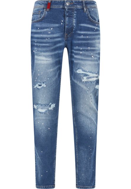 2Y Premium Bequeme Jeans 2Y Premium 2Y VICTOR RIPPED SLIM FIT JEANS günstig online kaufen