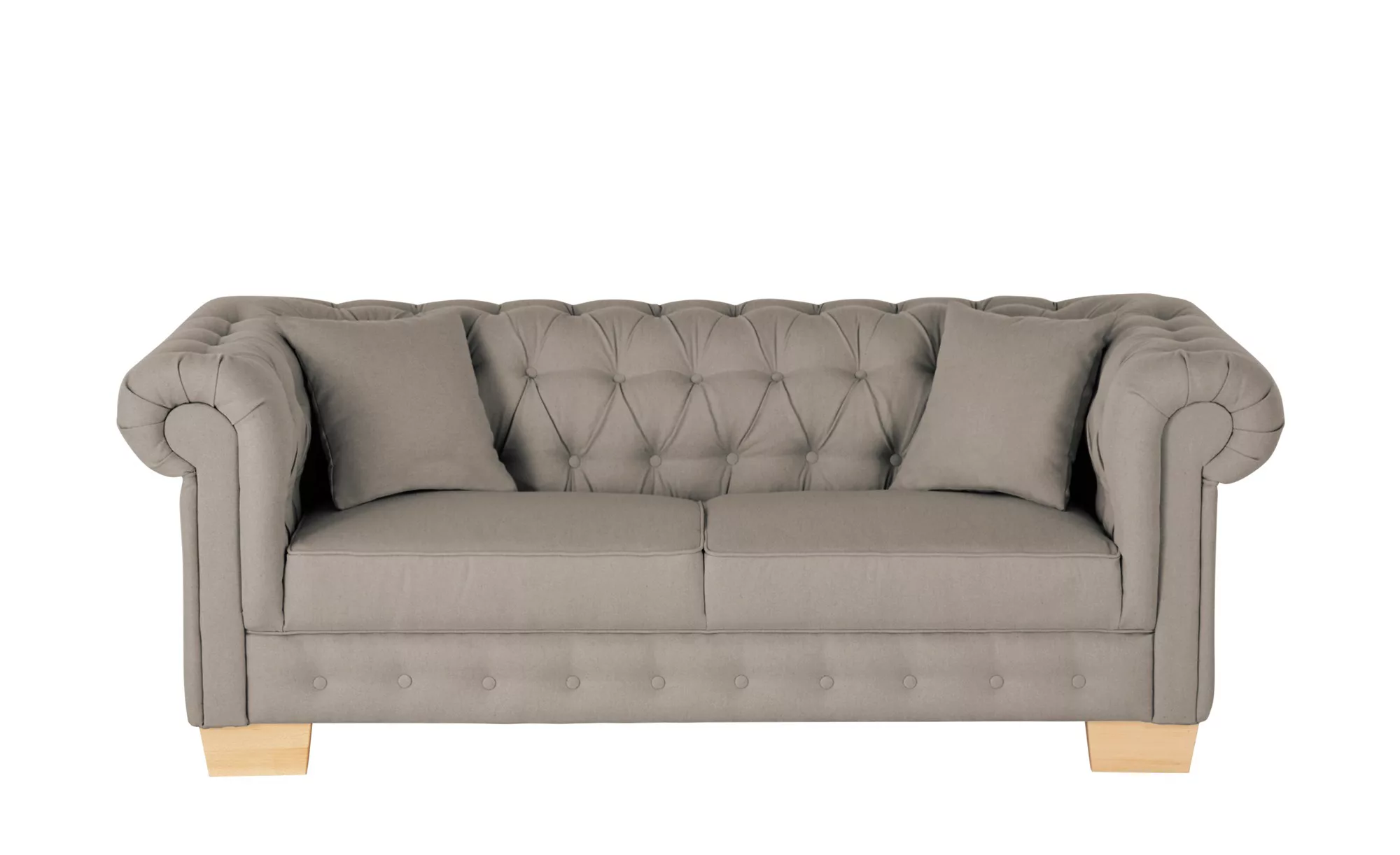 smart Sofa  Chelli - braun - 206 cm - 77 cm - 96 cm - Polstermöbel > Sofas günstig online kaufen