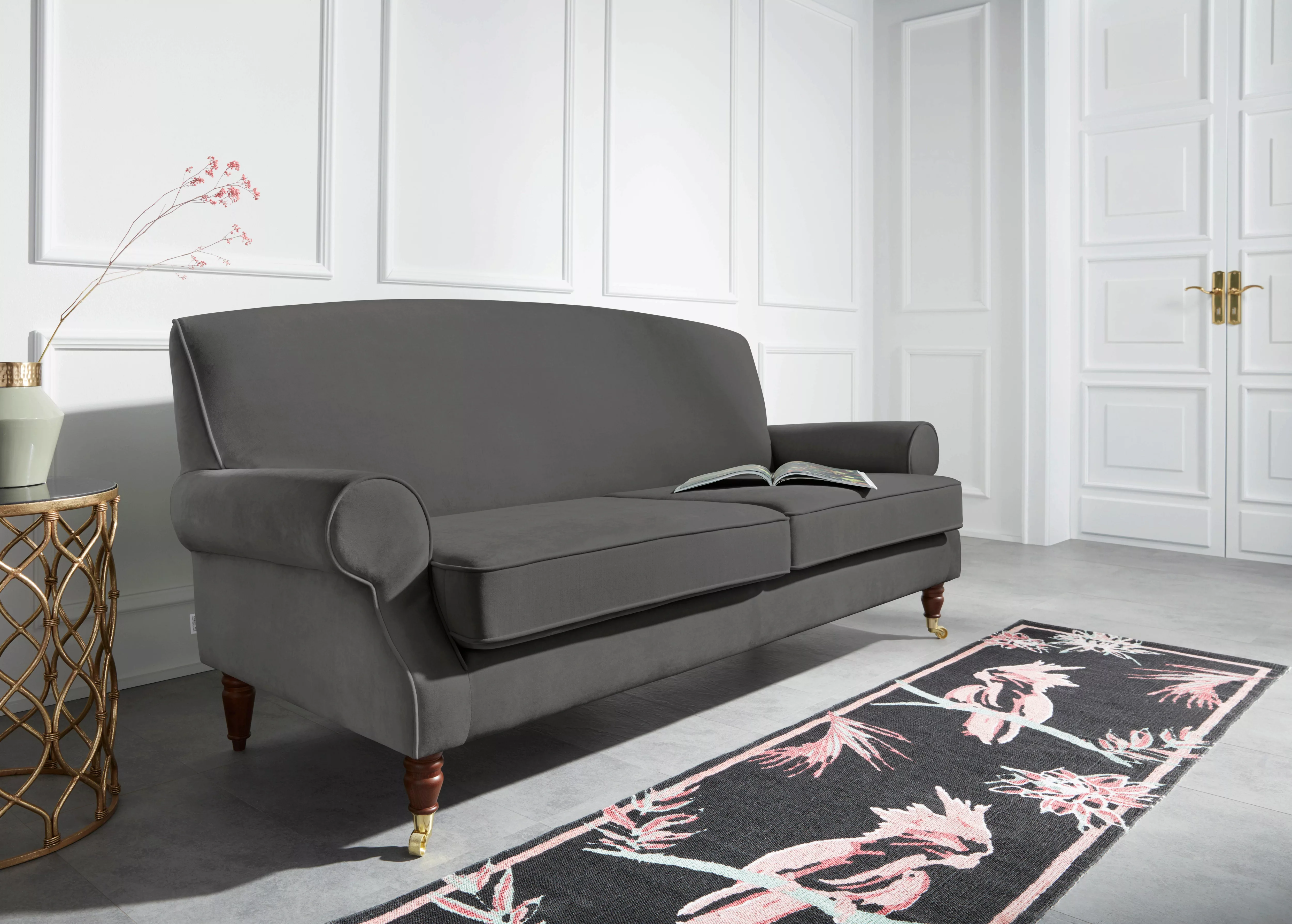 Guido Maria Kretschmer Home&Living 3-Sitzer "Rennes", in Samtoptik oder Bau günstig online kaufen