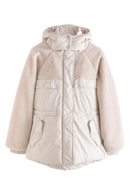 Next Steppjacke Teddy-Jacke mit Aufnähern (1-St) günstig online kaufen