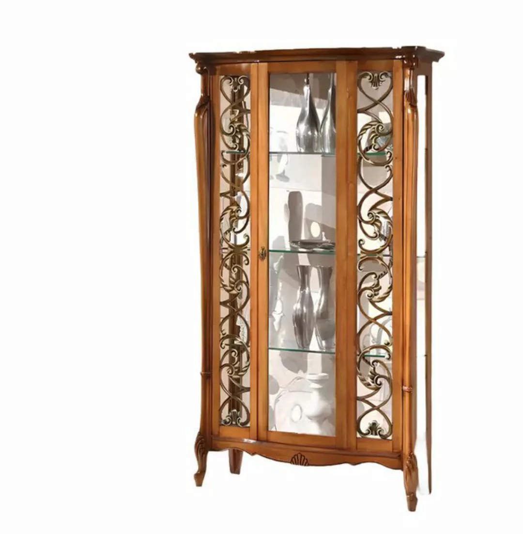 Xlmoebel Vitrine Klassische Wohnzimmerschränke aus Holz und Glas zur Einric günstig online kaufen