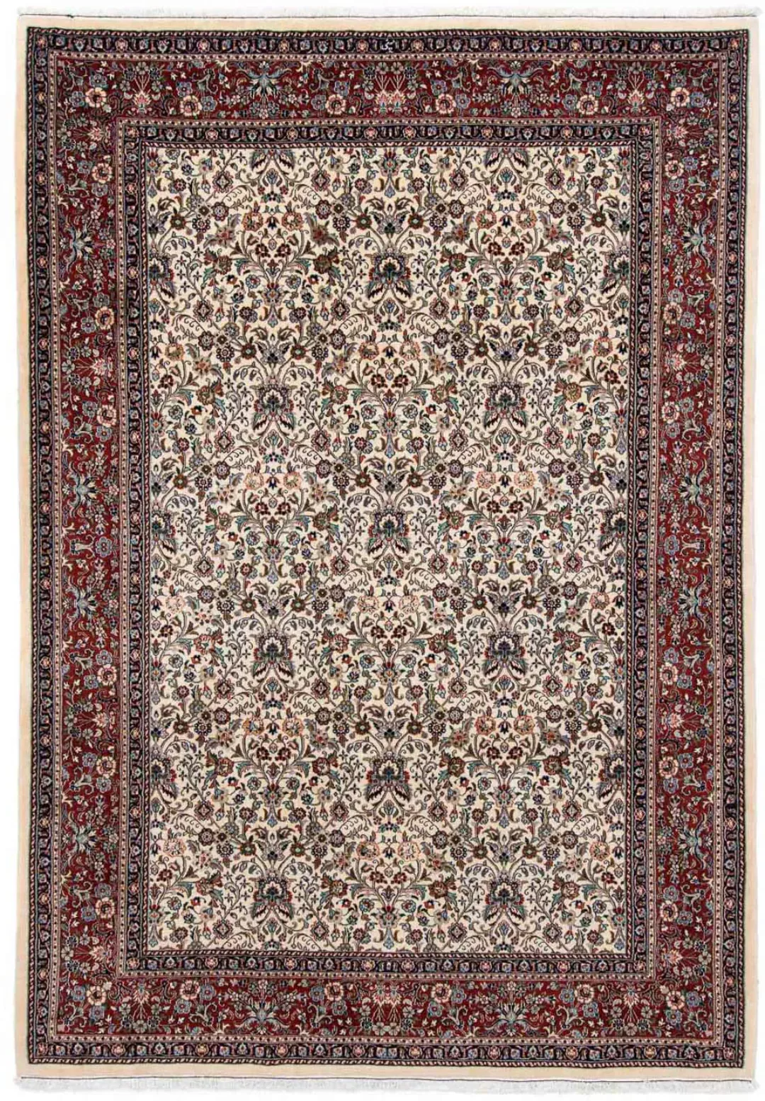 morgenland Wollteppich »Moud Blumenmuster 239 x 181 cm«, rechteckig, 10 mm günstig online kaufen