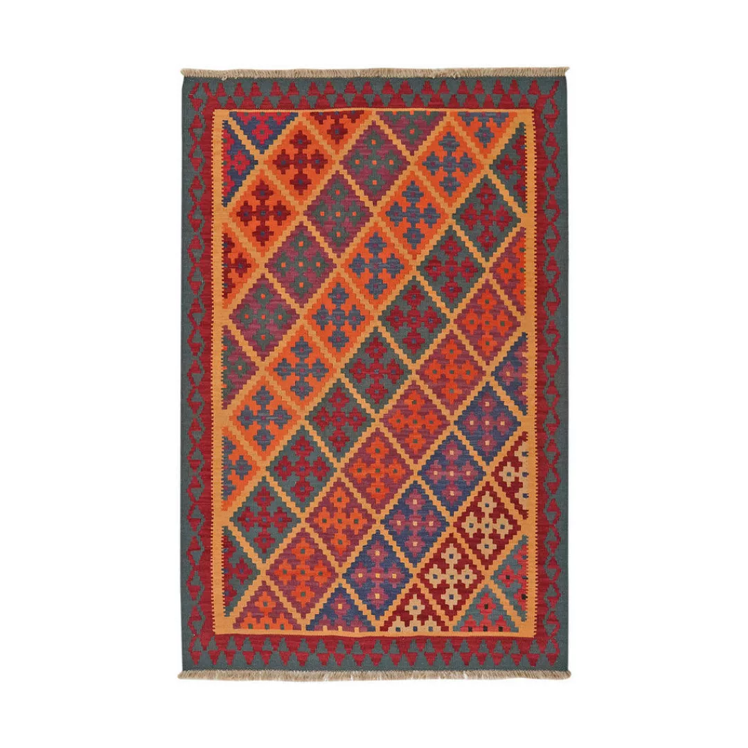 PersaTepp Teppich Kelim Gashgai bunt B/L: ca. 124x190 cm günstig online kaufen