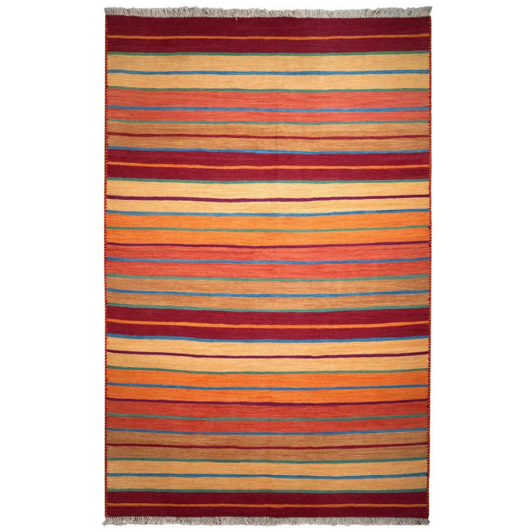 PersaTepp Teppich Kelim Gashgai multicolor B/L: ca. 154x242 cm günstig online kaufen