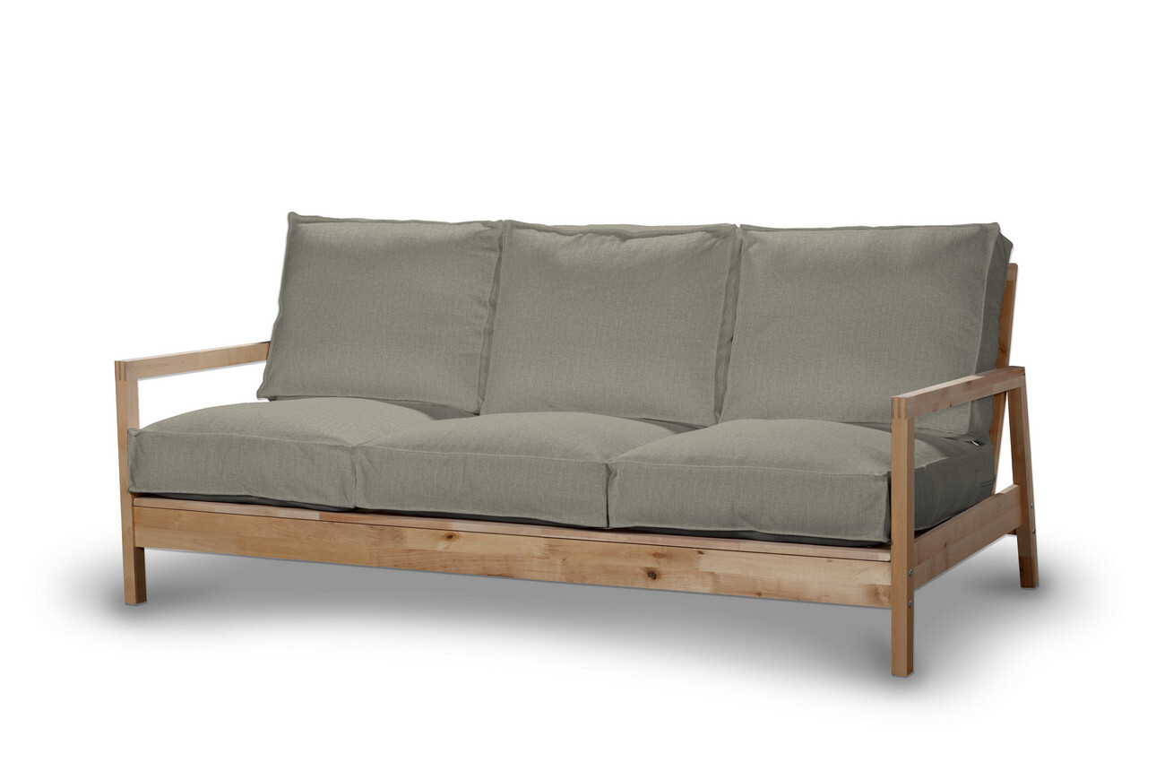 Bezug für Lillberg 3-Sitzer Sofa, beige- grau, Sofahusse, Lillberg 3-Sitzer günstig online kaufen