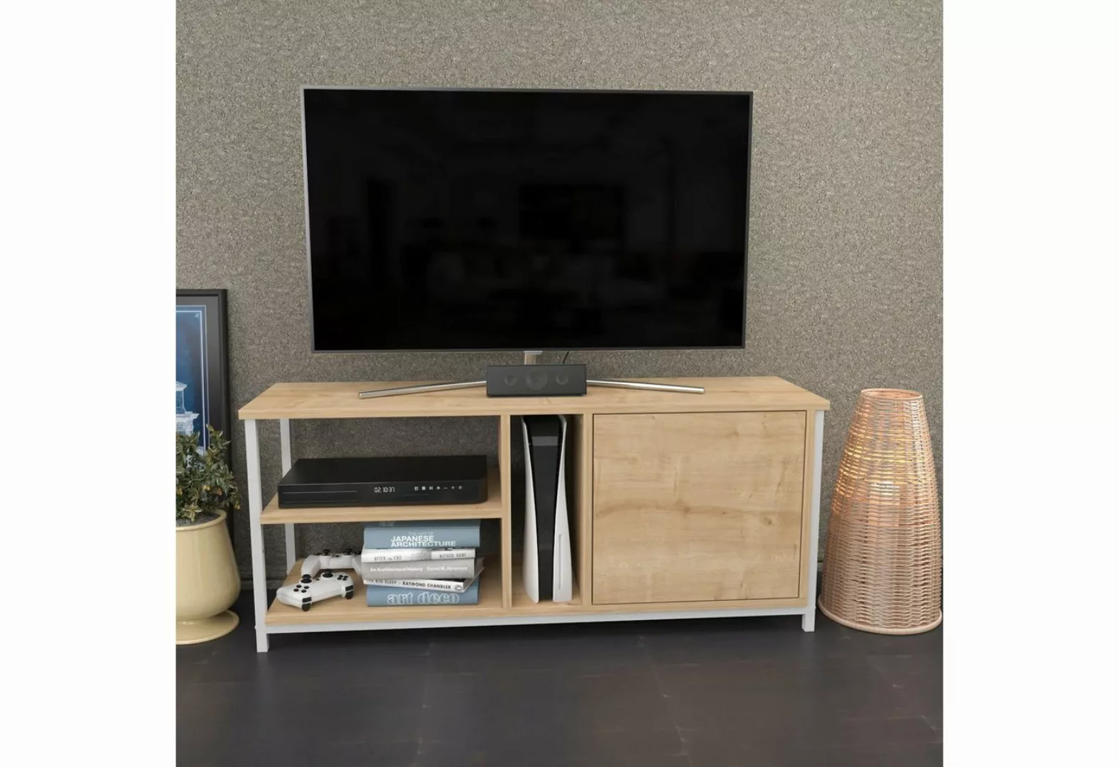 Skye Decor TV-Schrank Schränke, 50,8x120x35,3 cm, 100% Melaminbeschichtete günstig online kaufen