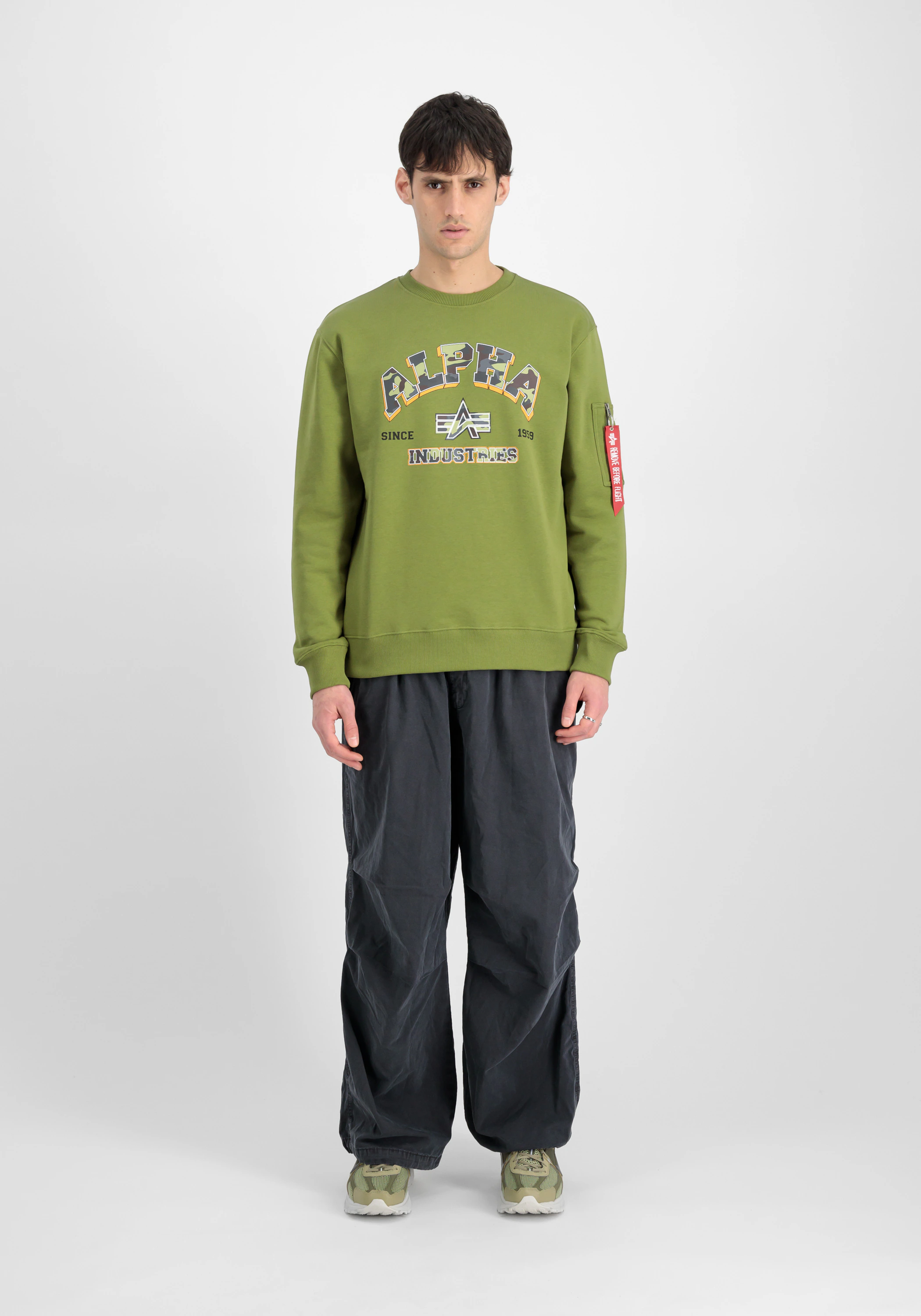 Alpha Industries Sweater "College Camo Sweatshirt Sweatshirt" günstig online kaufen