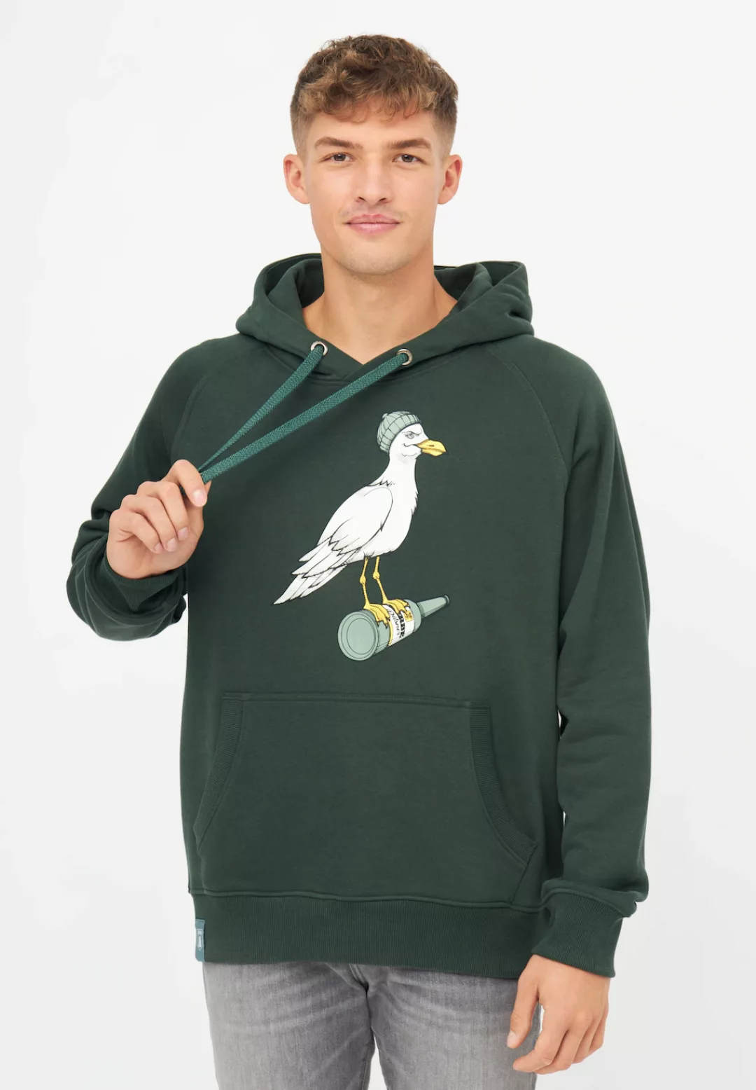 Derbe Hoodie Hoodie Sturmmöwe mit großem Print günstig online kaufen