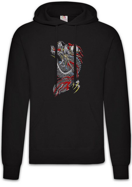 Urban Backwoods Hoodie Yak Dragon Herren Hoodie Drache Samurai Warrior Way günstig online kaufen