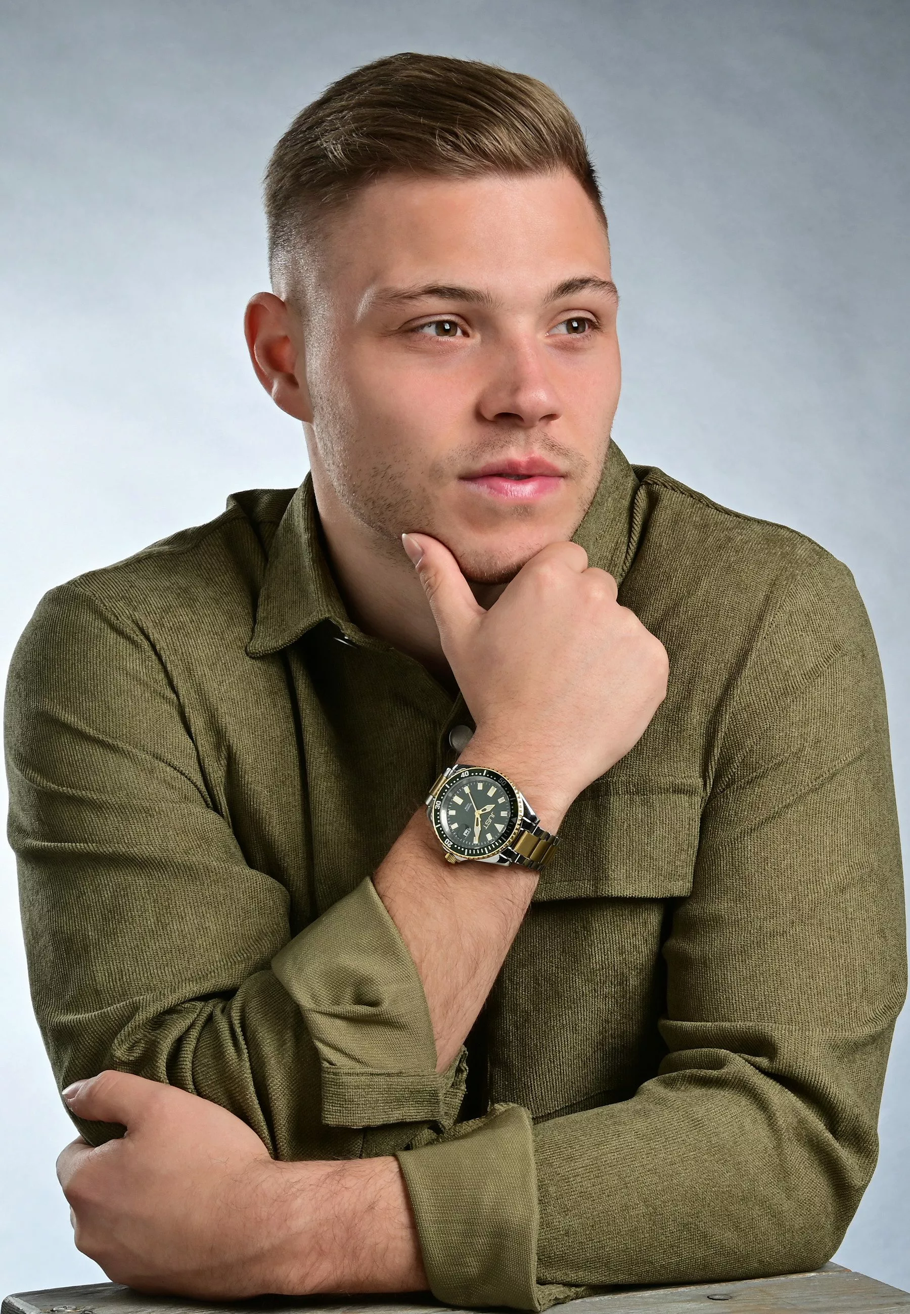 Just Watch Quarzuhr Ruben Edelstahlband Herrenuhr günstig online kaufen