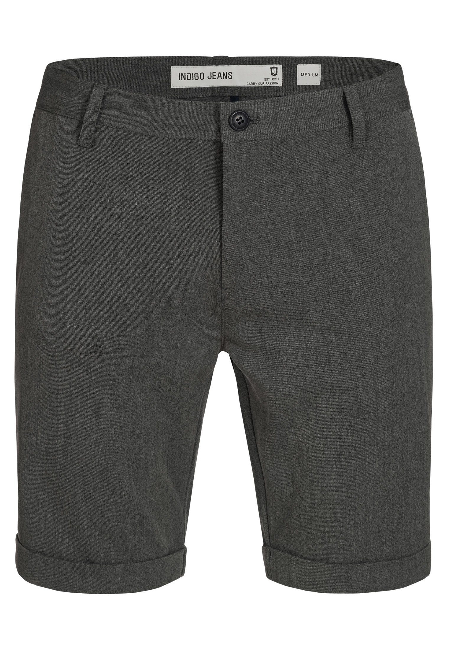 Indicode Chinoshorts Chiltern aus elastischer Baumwoll-Qualität günstig online kaufen
