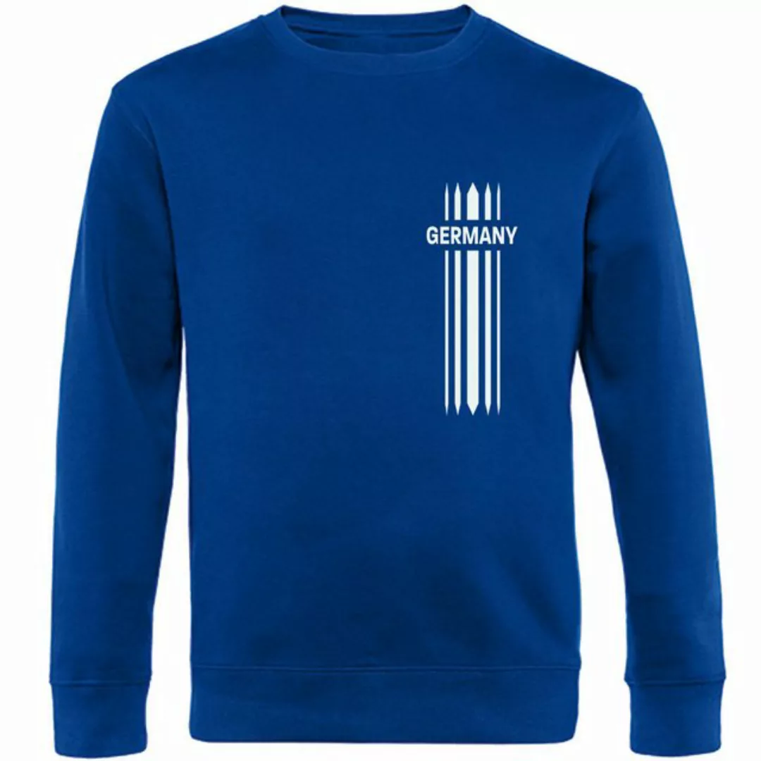 multifanshop Sweatshirt Germany - Streifen - Pullover günstig online kaufen