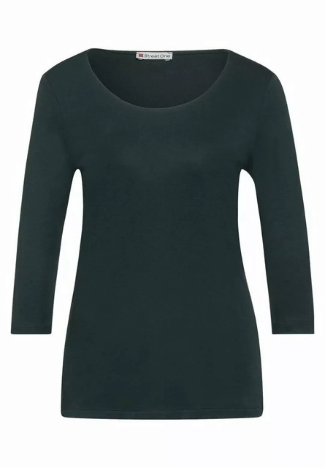 STREET ONE 3/4-Arm-Shirt Street One Shirt Pania in Hunter Green (1-tlg) Nic günstig online kaufen