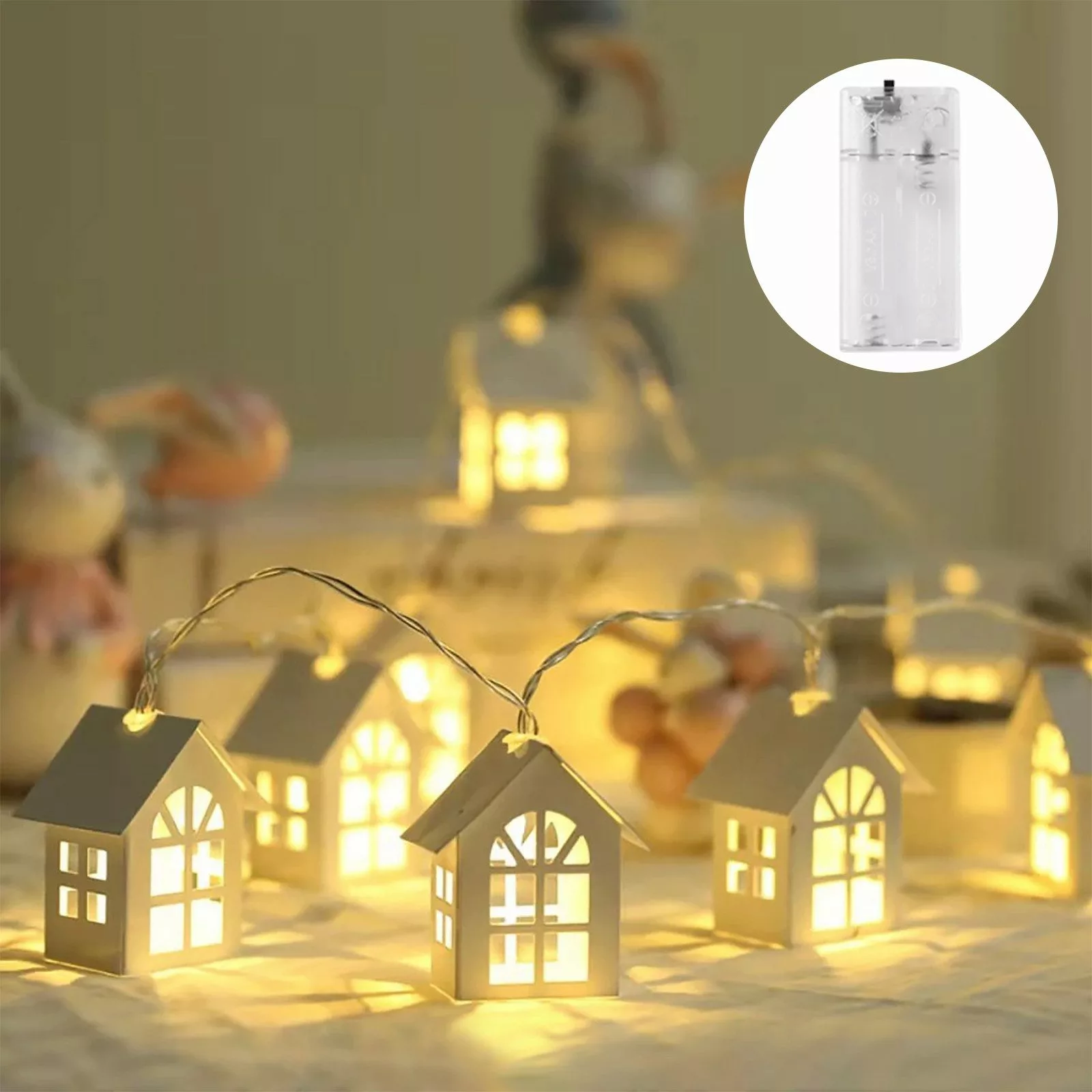 Quntis LED-Lichterkette 150cm Lichterkette Licht Deko günstig online kaufen