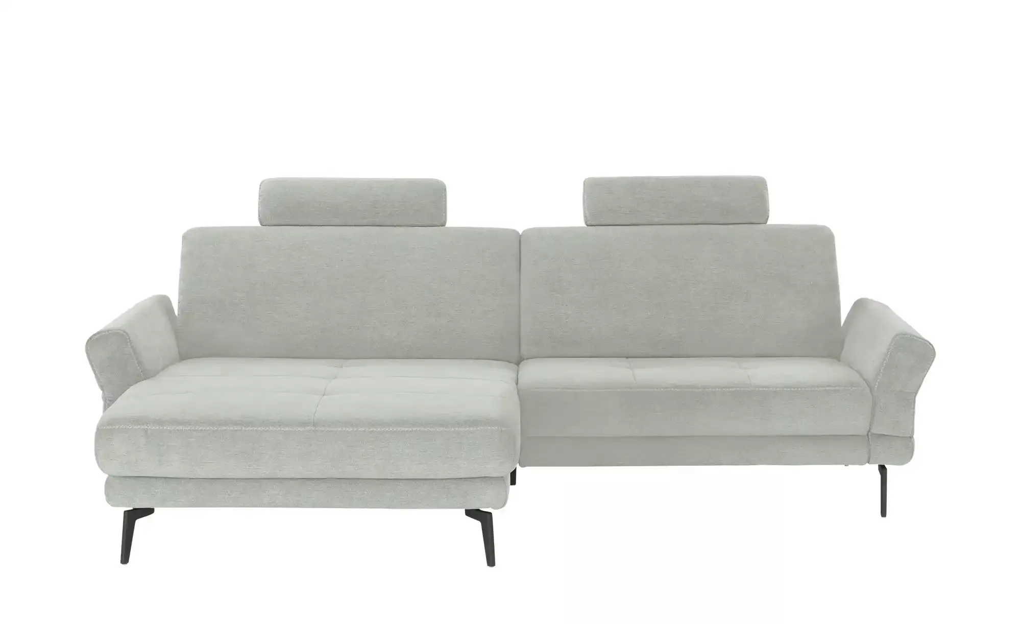 meinSofa Ecksofa  Mike ¦ silber ¦ Maße (cm): B: 251 H: 86 T: 216 Polstermöb günstig online kaufen