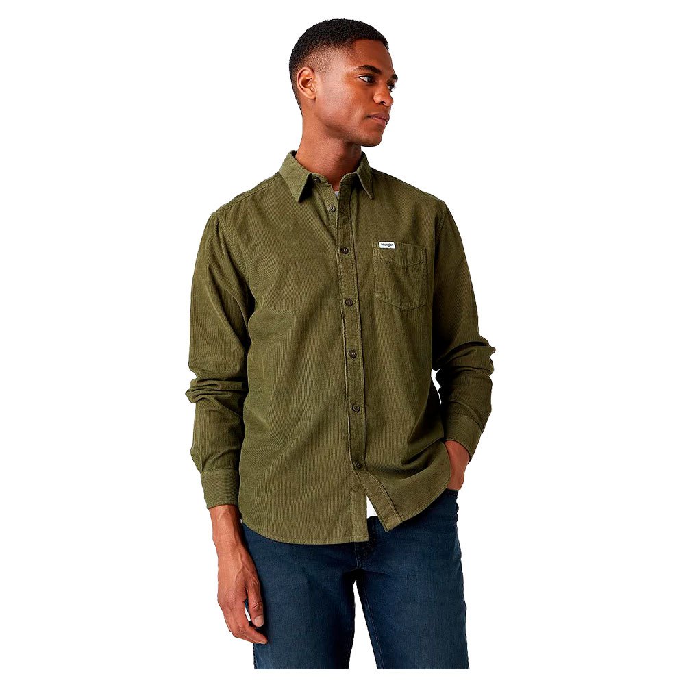 Wrangler W5a14axix Langarm-shirt XL Ivy Green günstig online kaufen