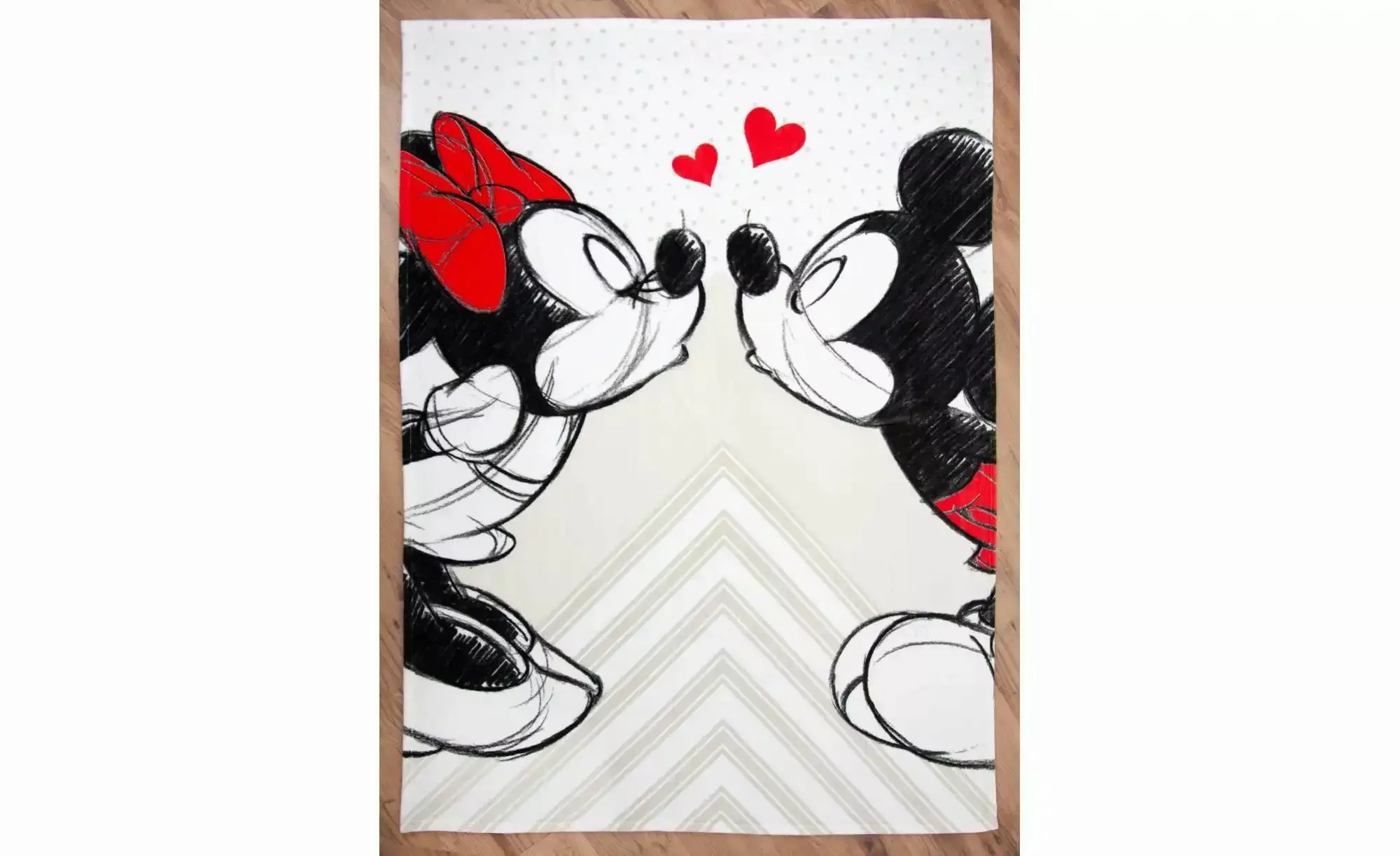 Wohndecke Disney Microfaser Multi Polyester B/L: ca. 150x200 cm günstig online kaufen